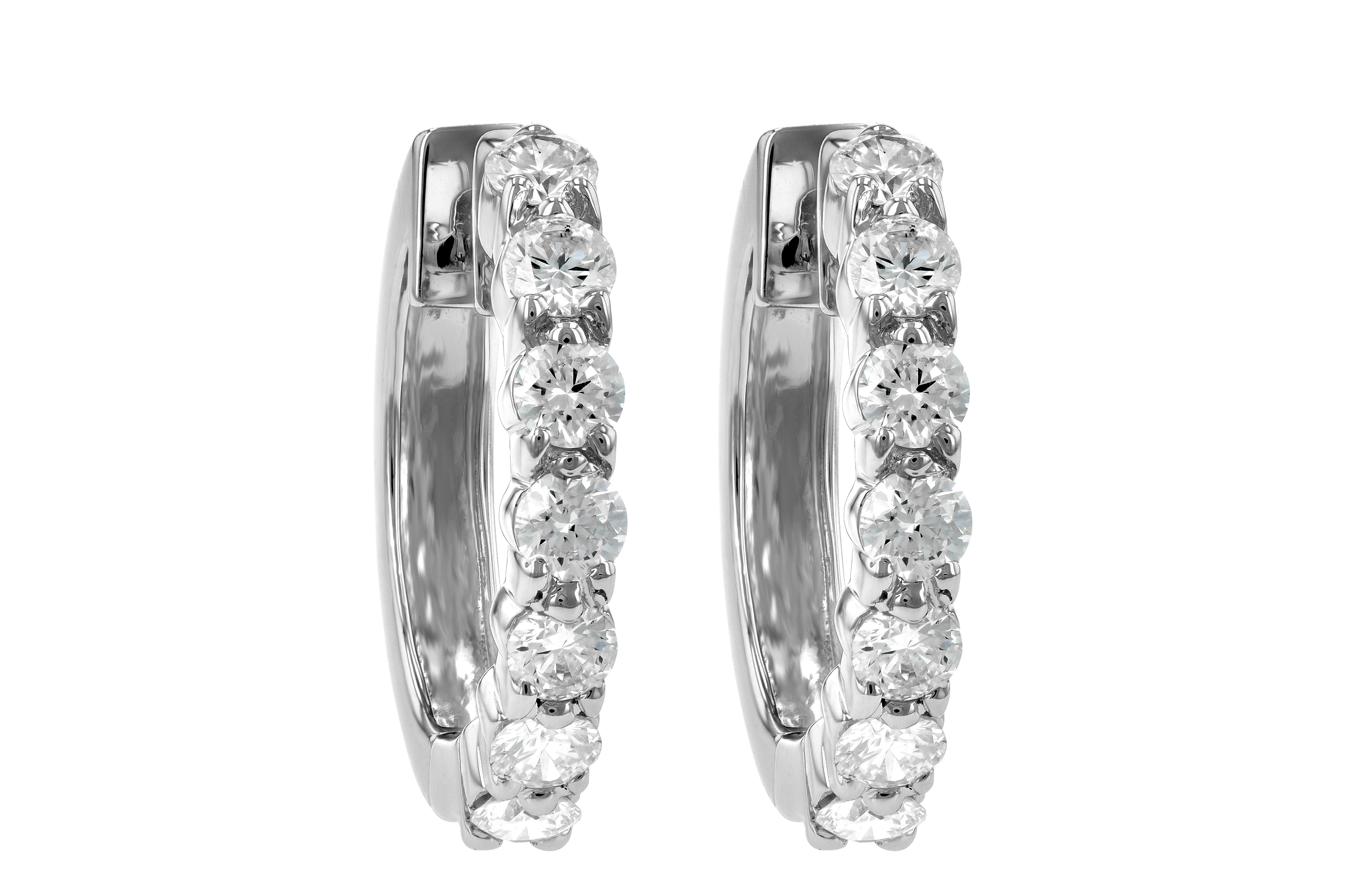 A010-21561: EARRINGS 1.00 CT TW