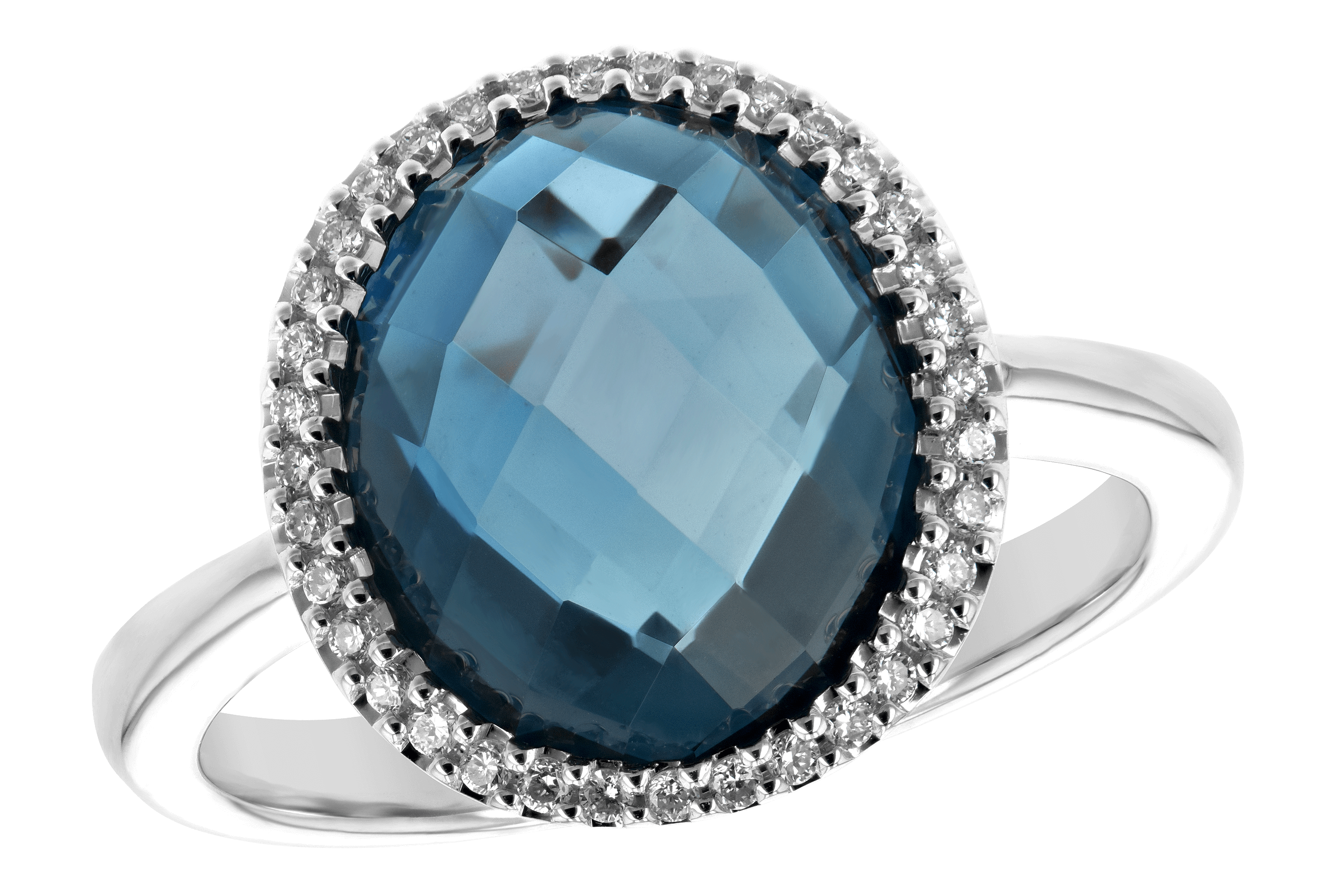 A198-38834: LDS RG 5.31 LONDON BLUE TOPAZ 5.45 TGW