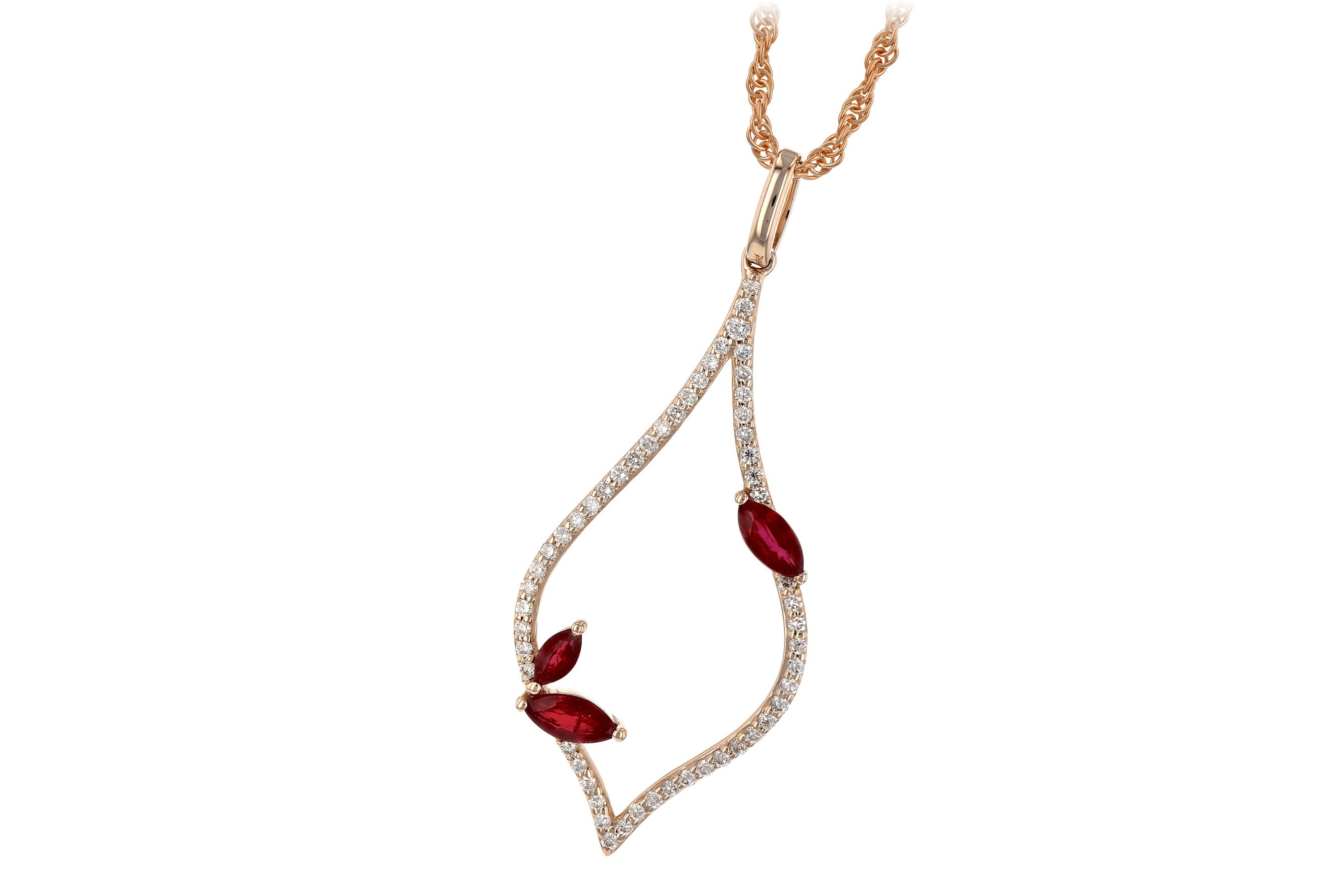 A199-27961: NECK .36 RUBY .56 TGW