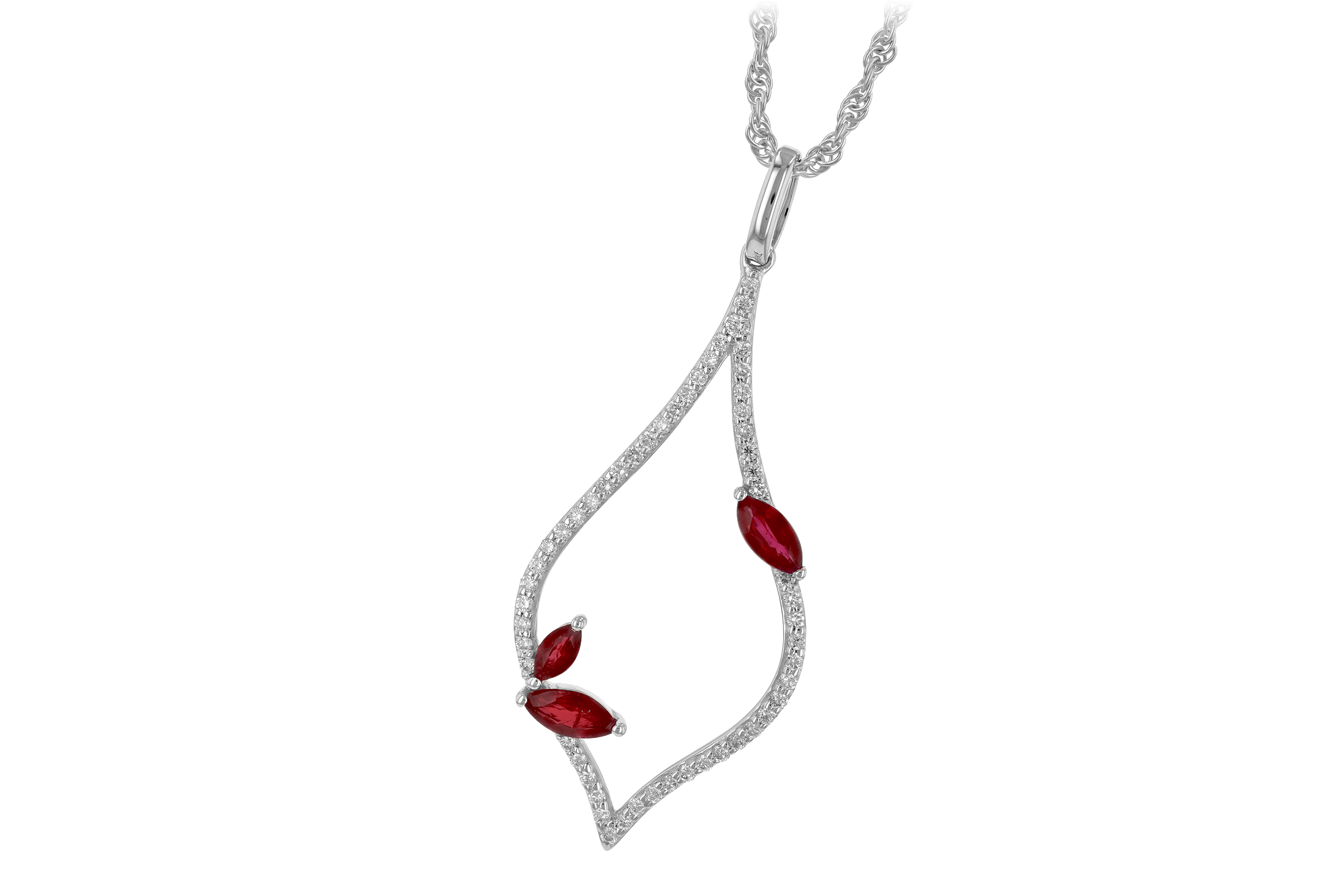 A199-27961: NECK .36 RUBY .56 TGW