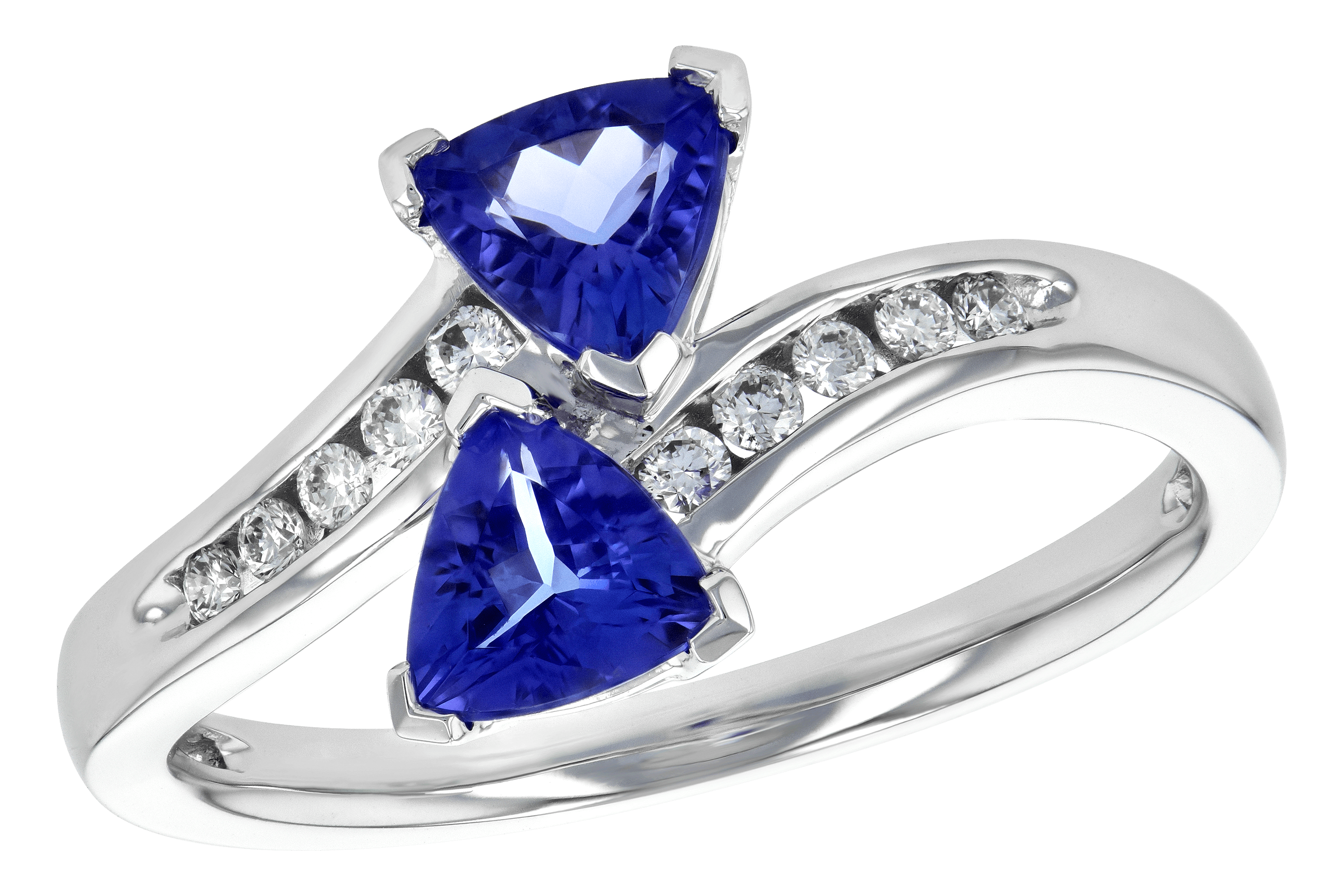 A199-27998: LDS RG .77 TW TANZANITE .90 TGW