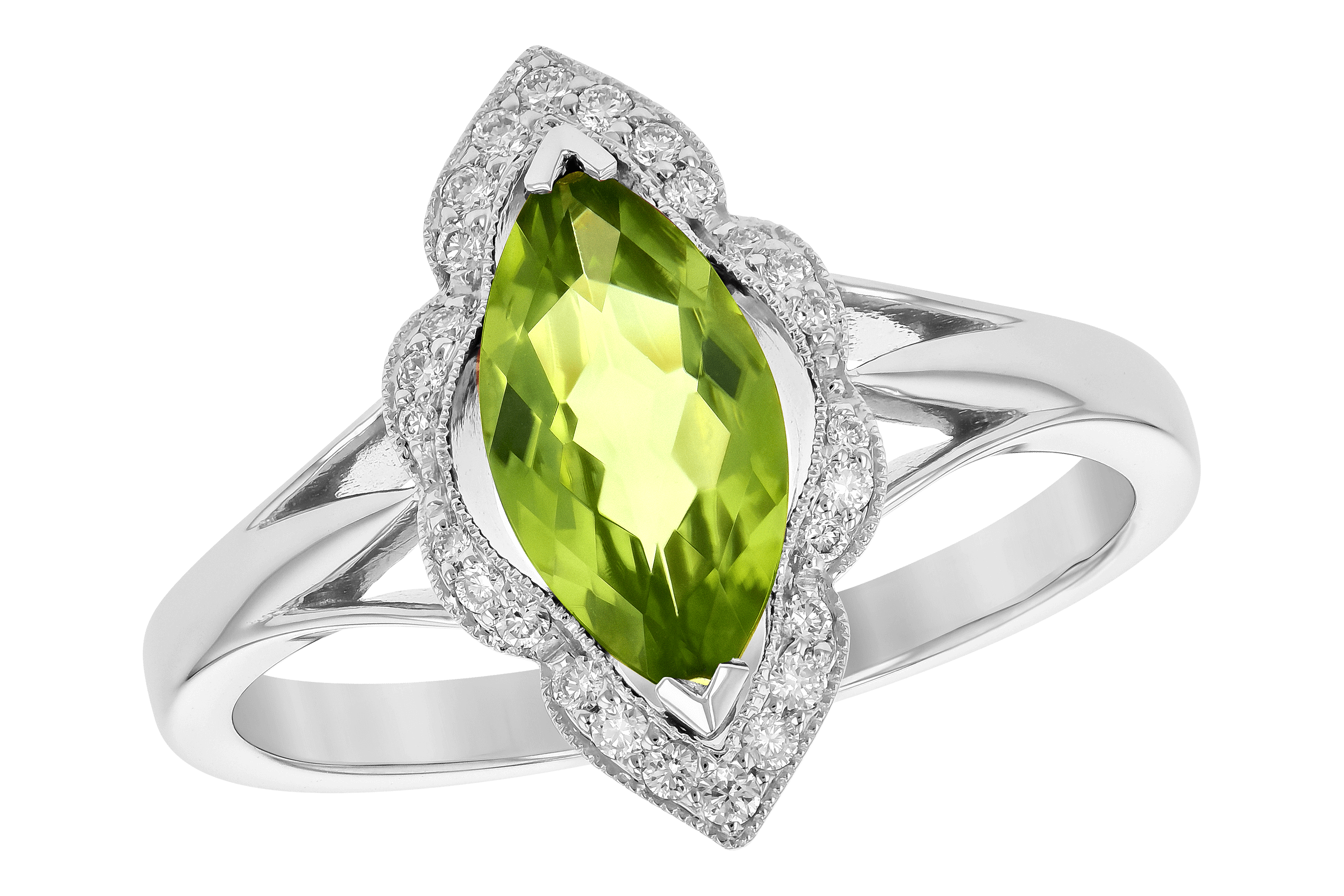 A199-33434: LDS RG .94 PERIDOT 1.05 TGW