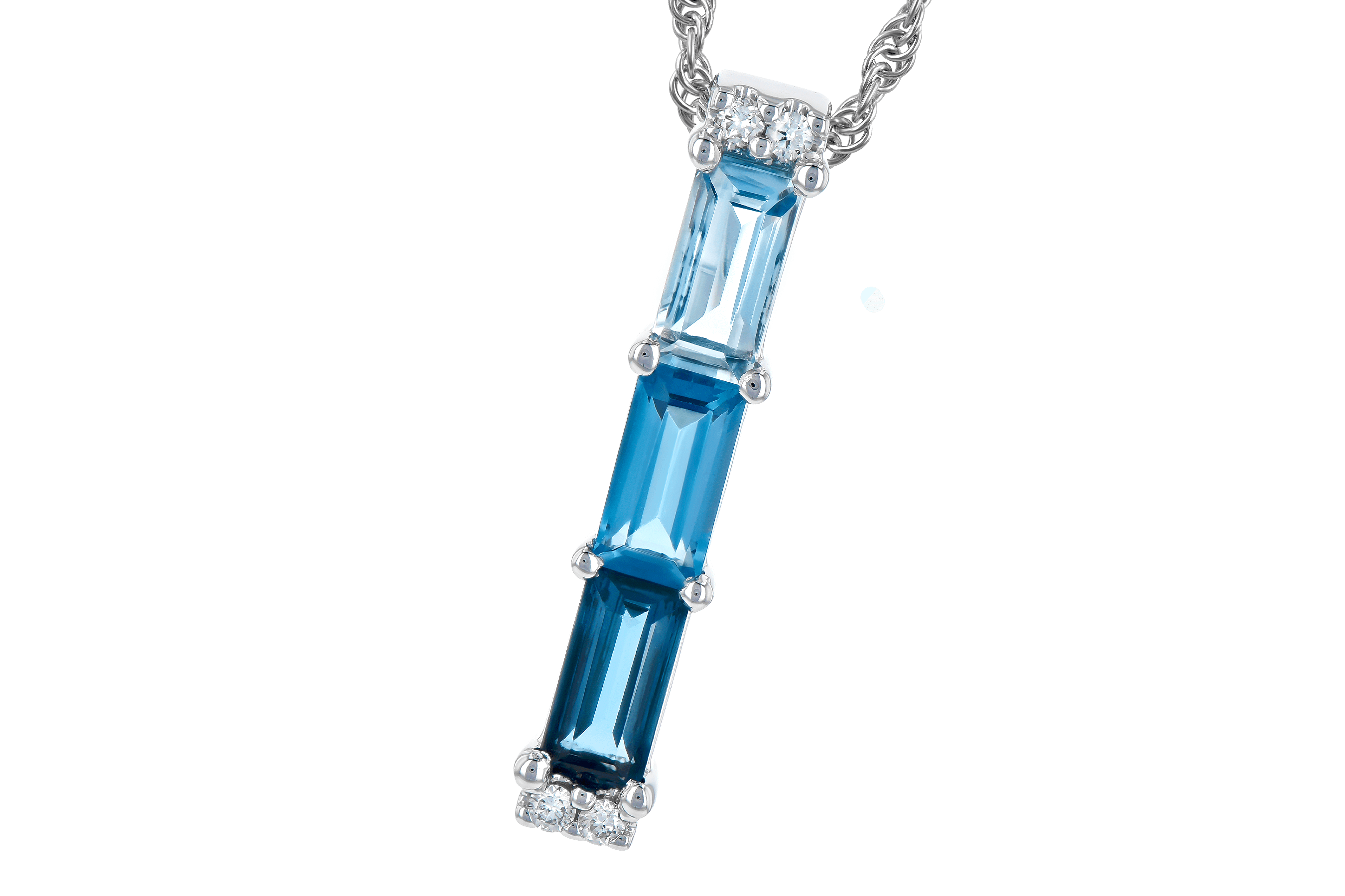 A282-03416: NECK 1.26 BLUE TOPAZ 1.30 TGW