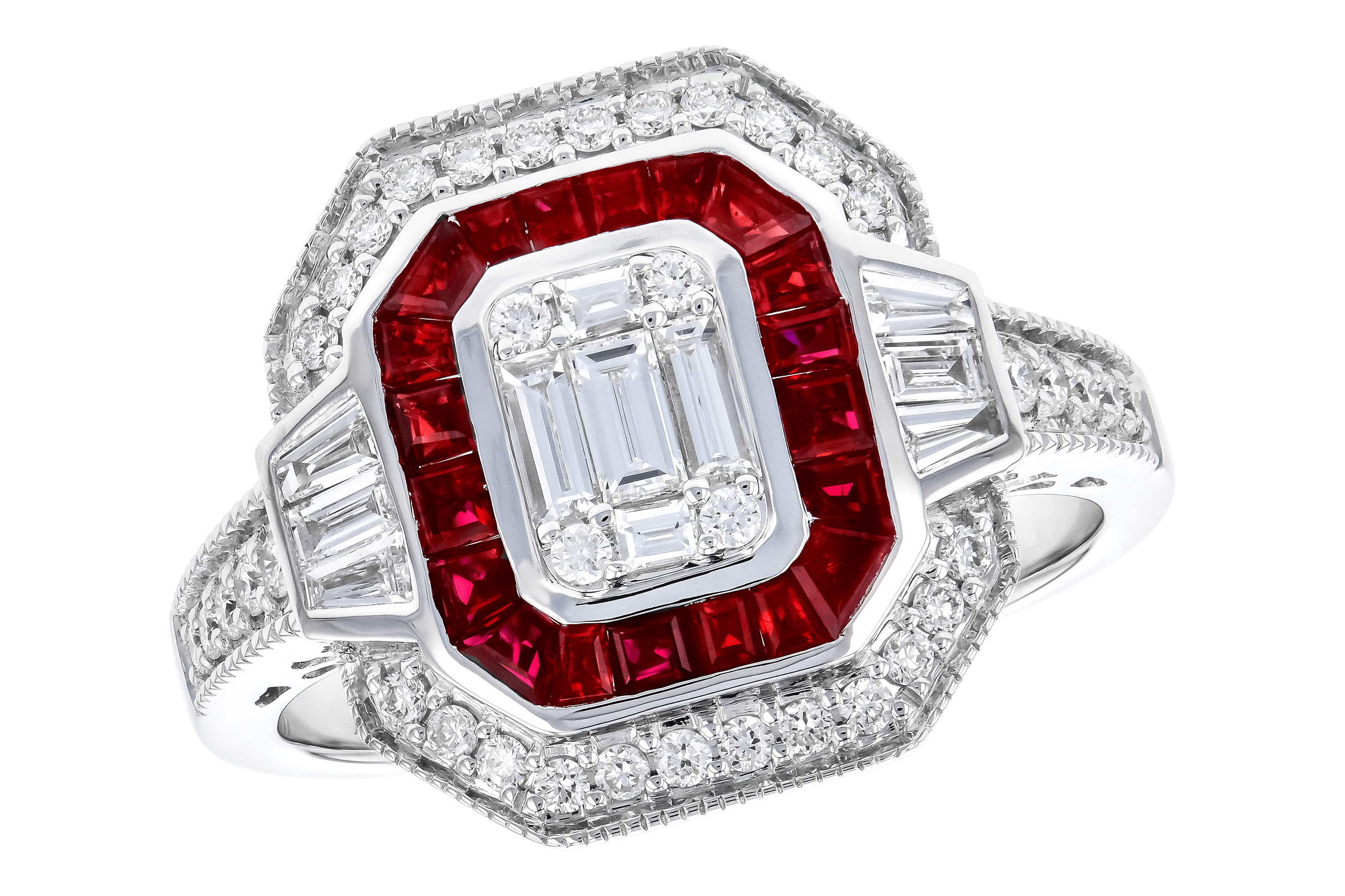 A282-91570: LDS RG .77 TW RUBY 1.35 TGW