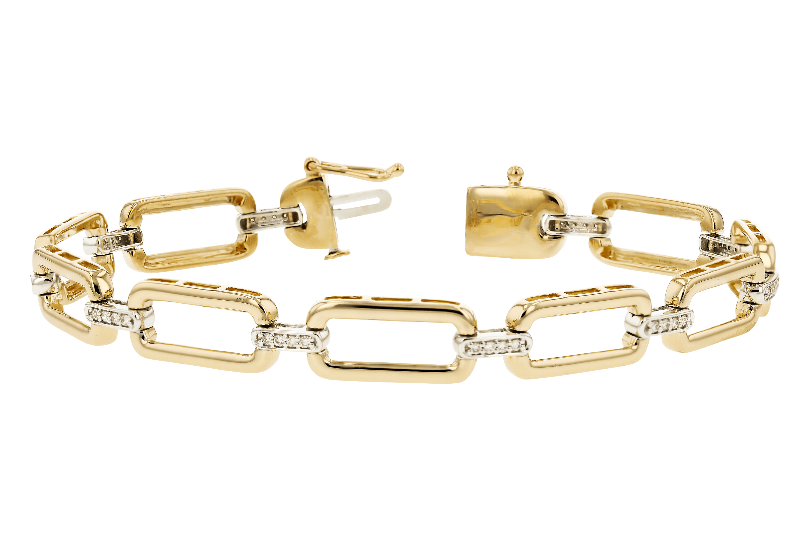 A282-97034: BRACELET .25 TW (7.5" - B198-42507 WITH LARGER LINKS)