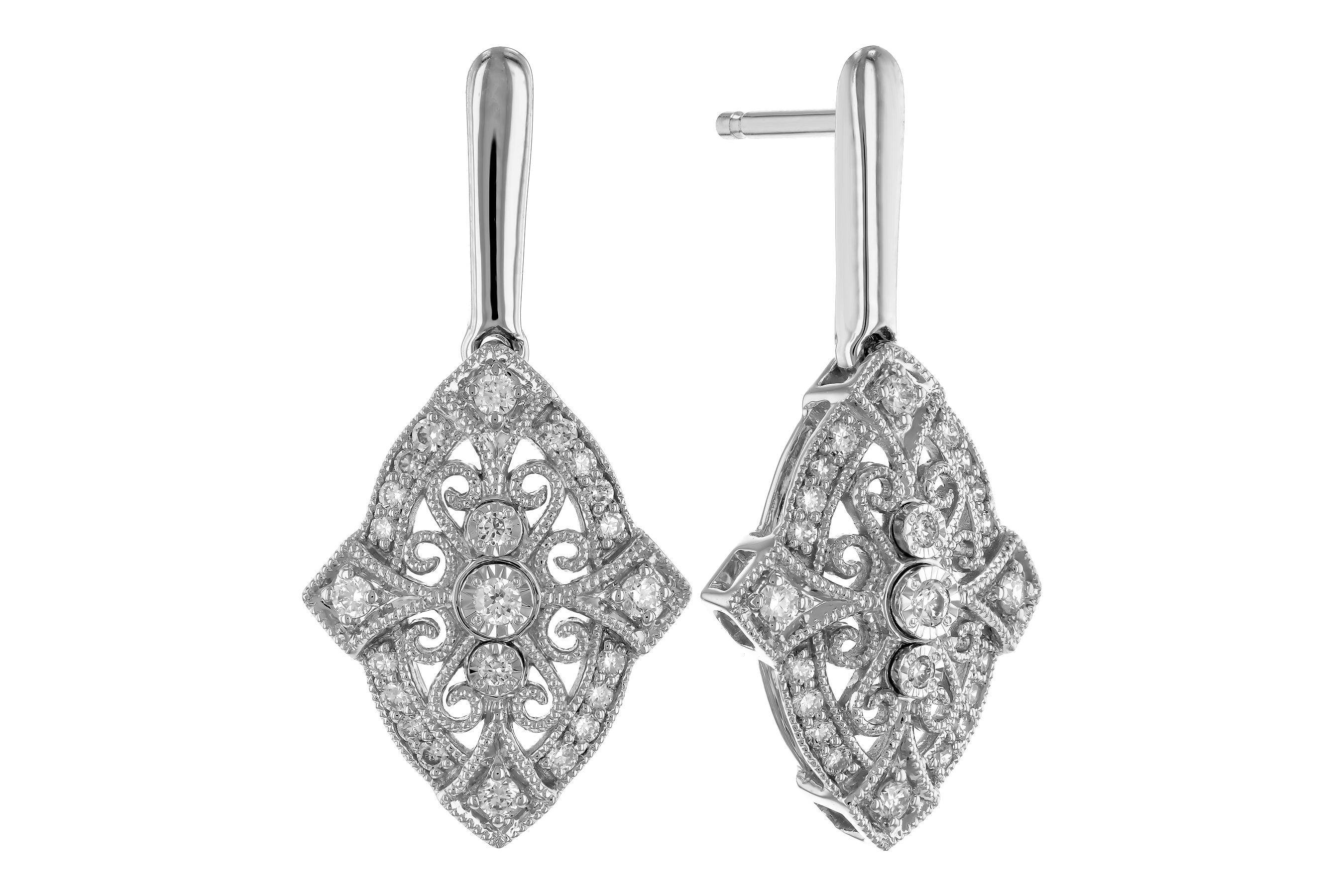 A282-97043: EARRINGS .25 TW