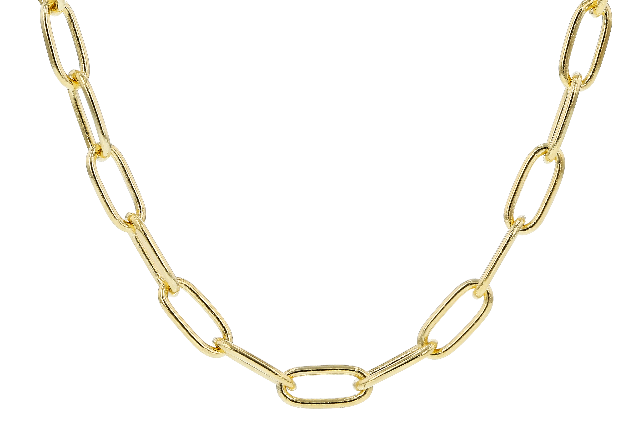 A282-97052: PAPERCLIP SM (20", 2.40MM, 14KT, LOBSTER CLASP)