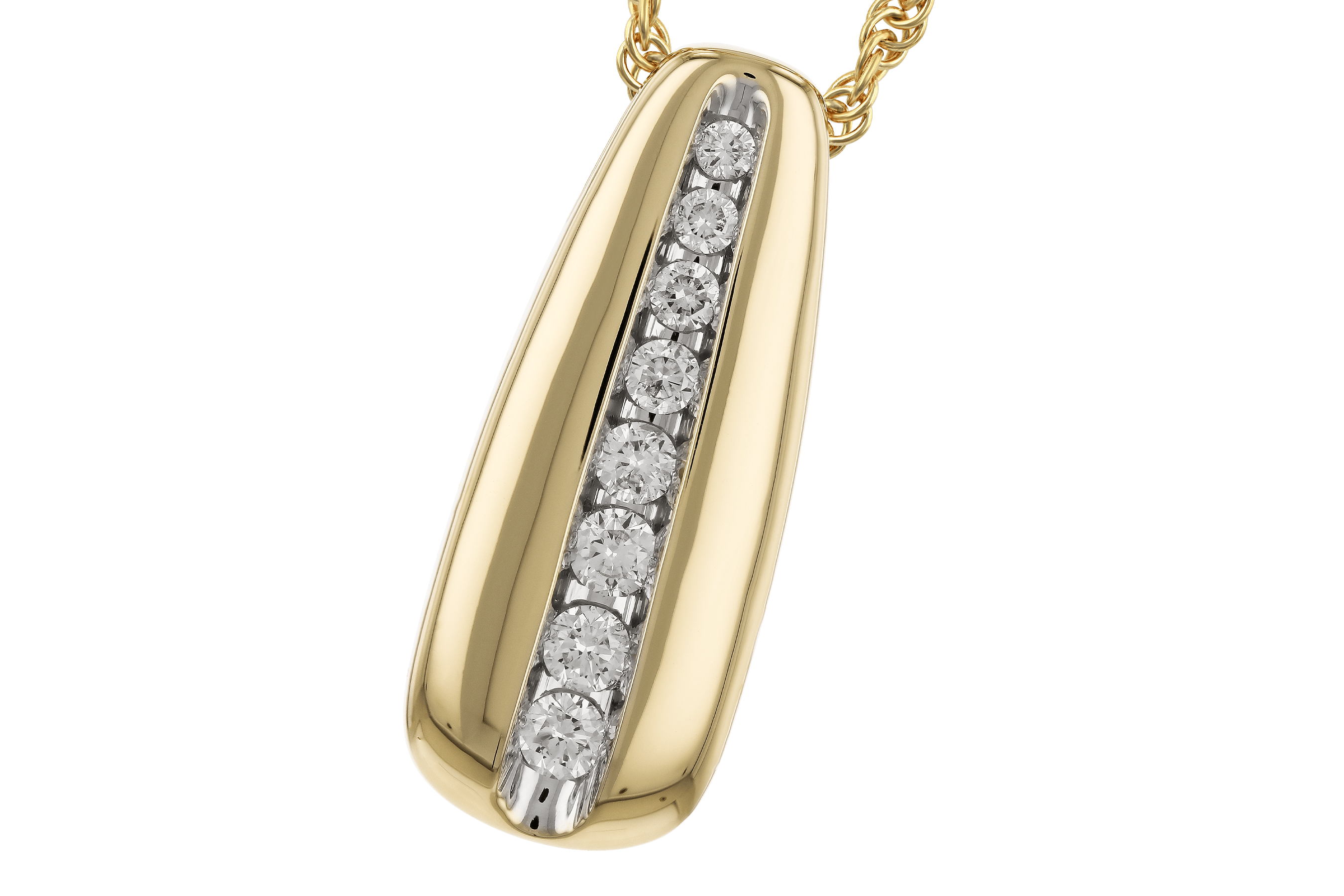 A282-99743: NECKLACE .25 TW