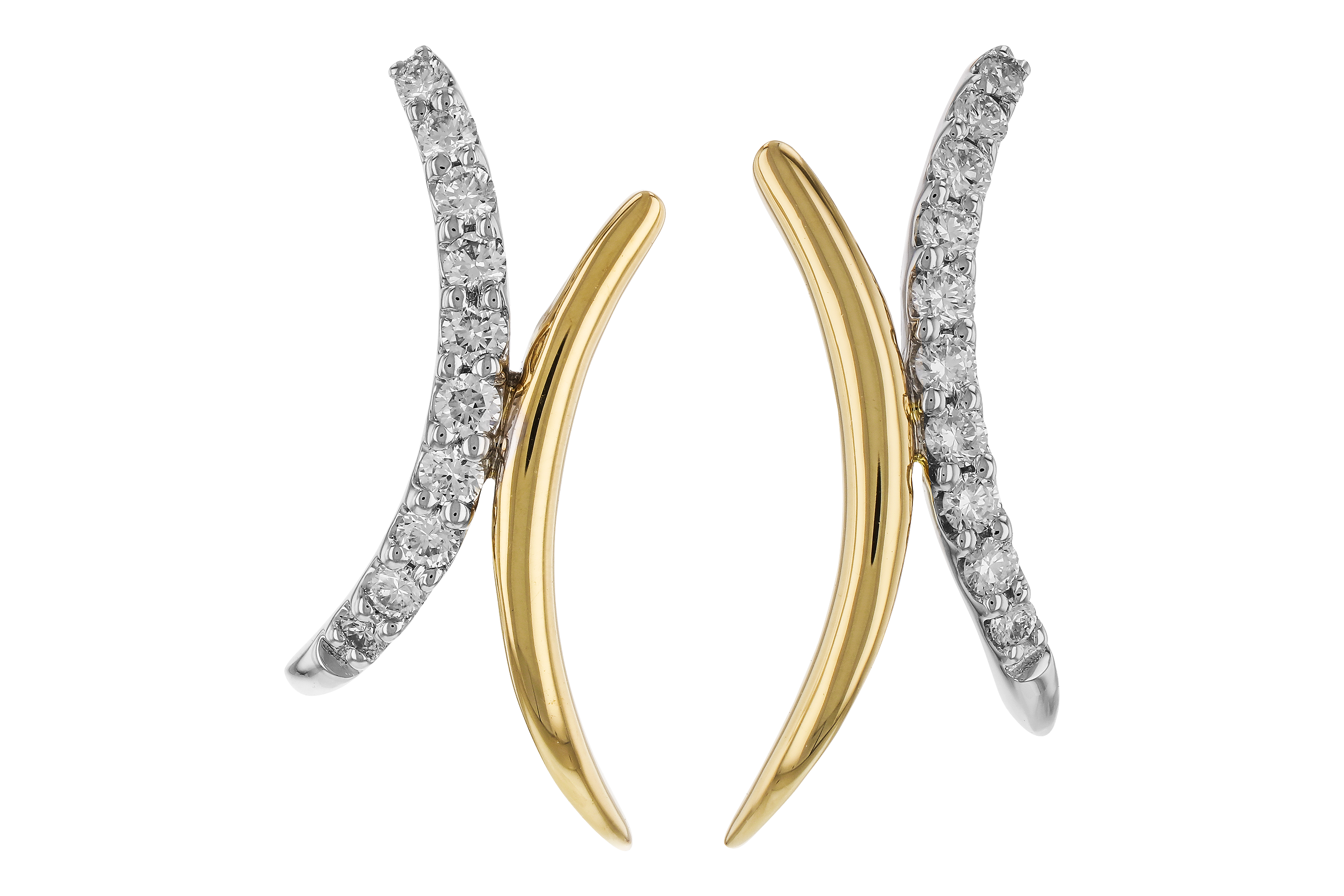 A283-87070: EARRINGS .15 TW