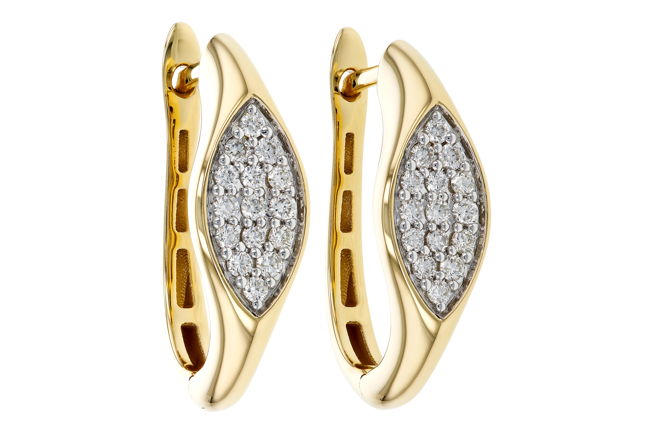 A283-89734: EARRINGS .25 TW