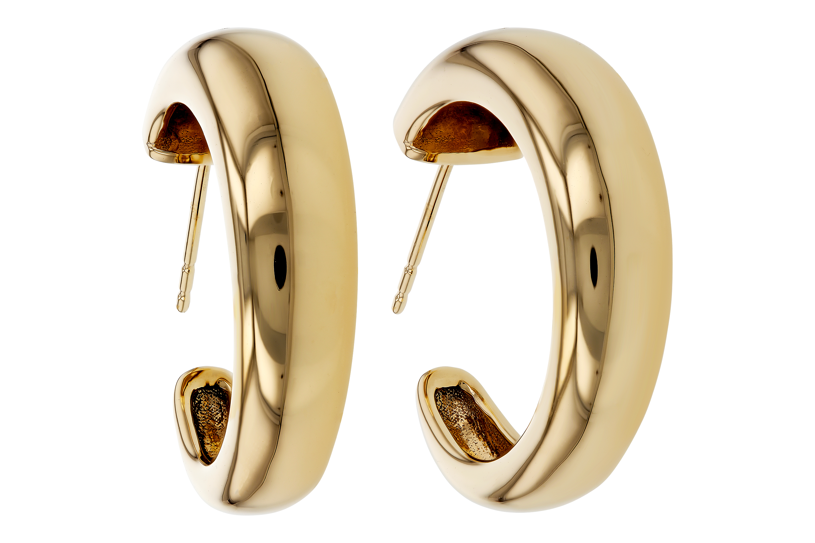 A283-89752: GOLD EARRINGS (20MM)