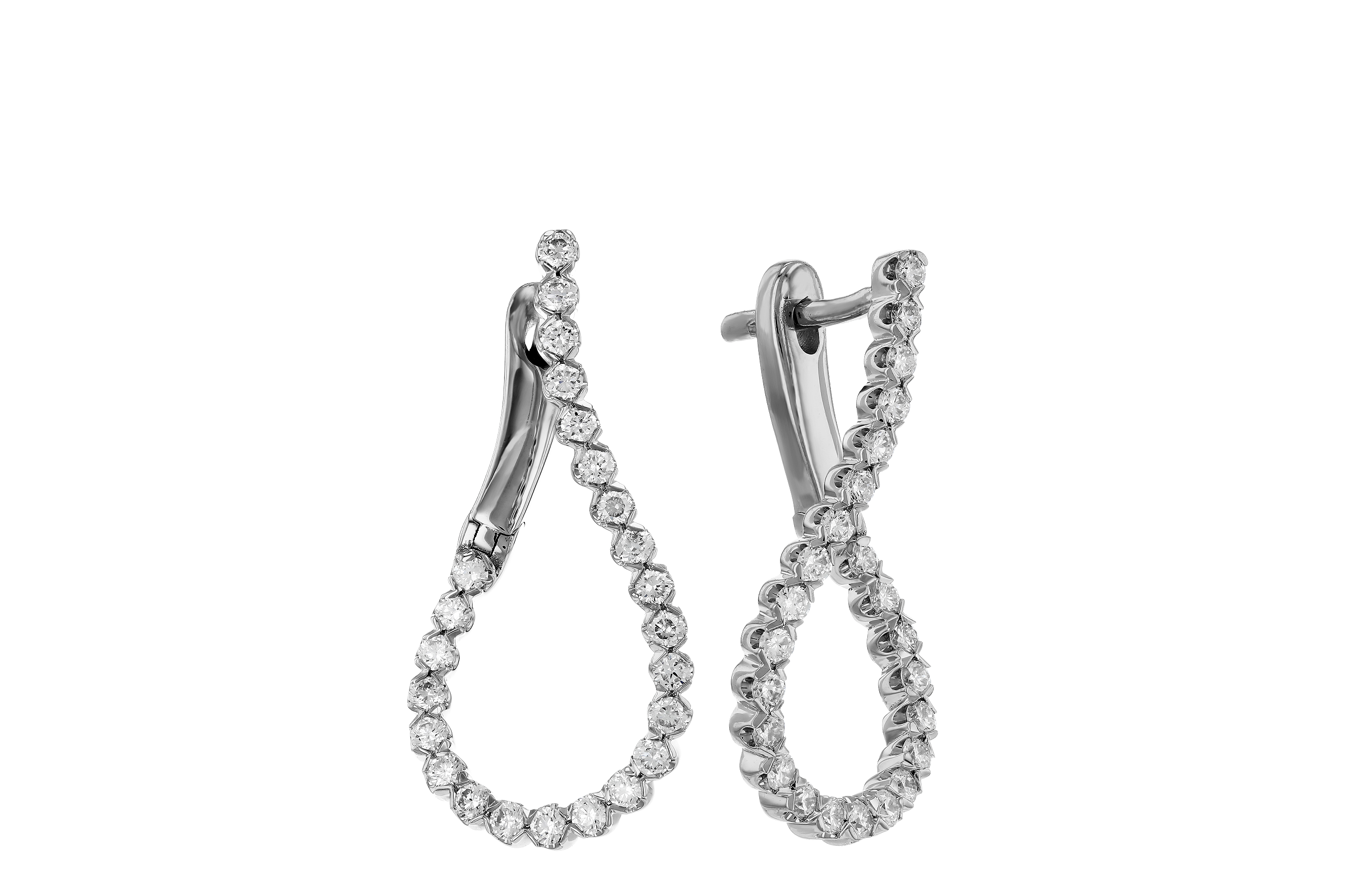 A284-73416: EARRINGS .50 TW