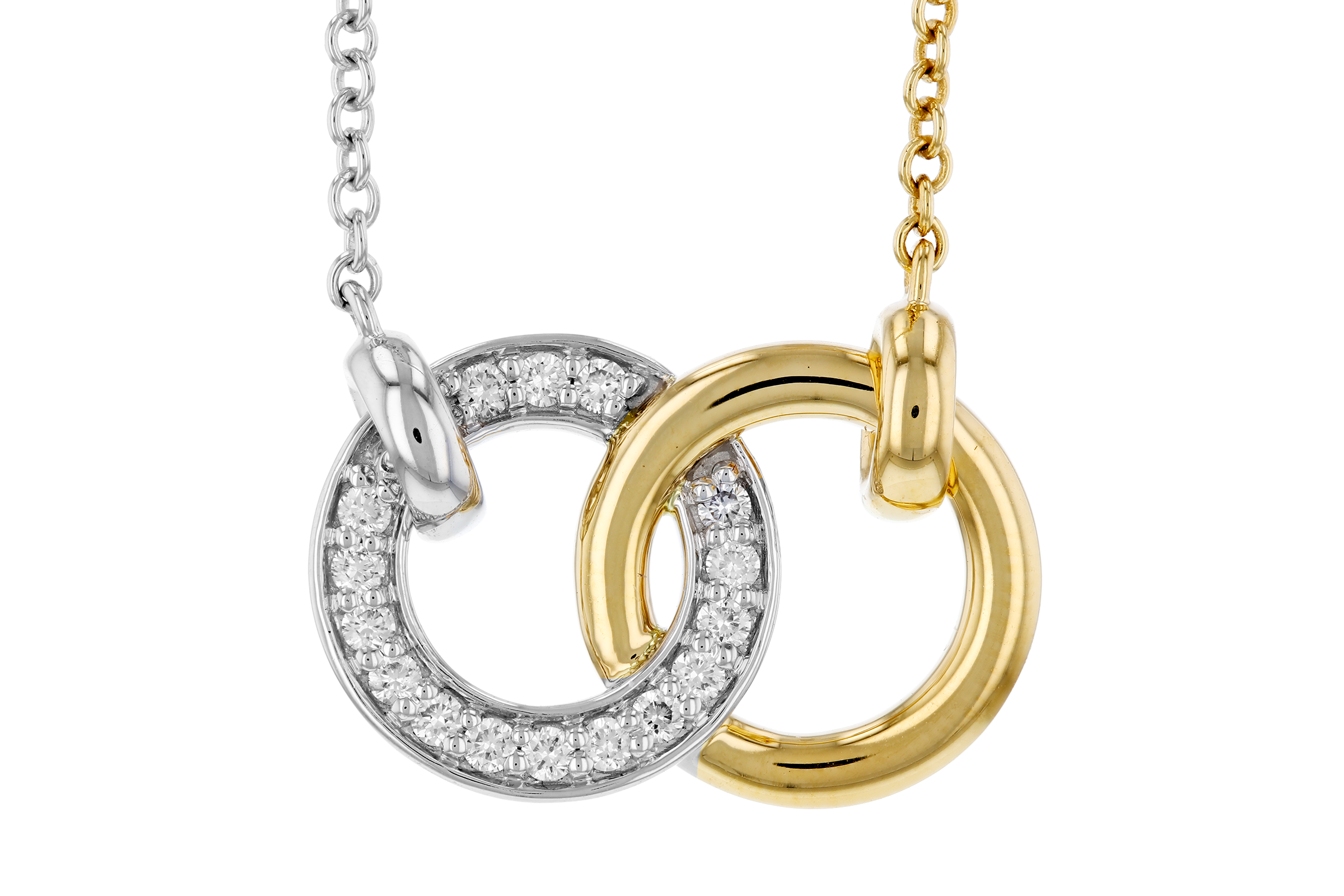 A284-75252: NECKLACE .20 TW (18")