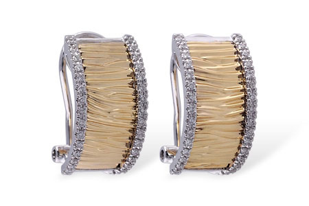B193-84307: EARRINGS .37 TW