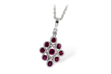 B195-66161: NECK .85 RUBY .87 TGW
