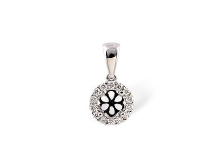 B195-67998: SEMI PENDANT .10 TW