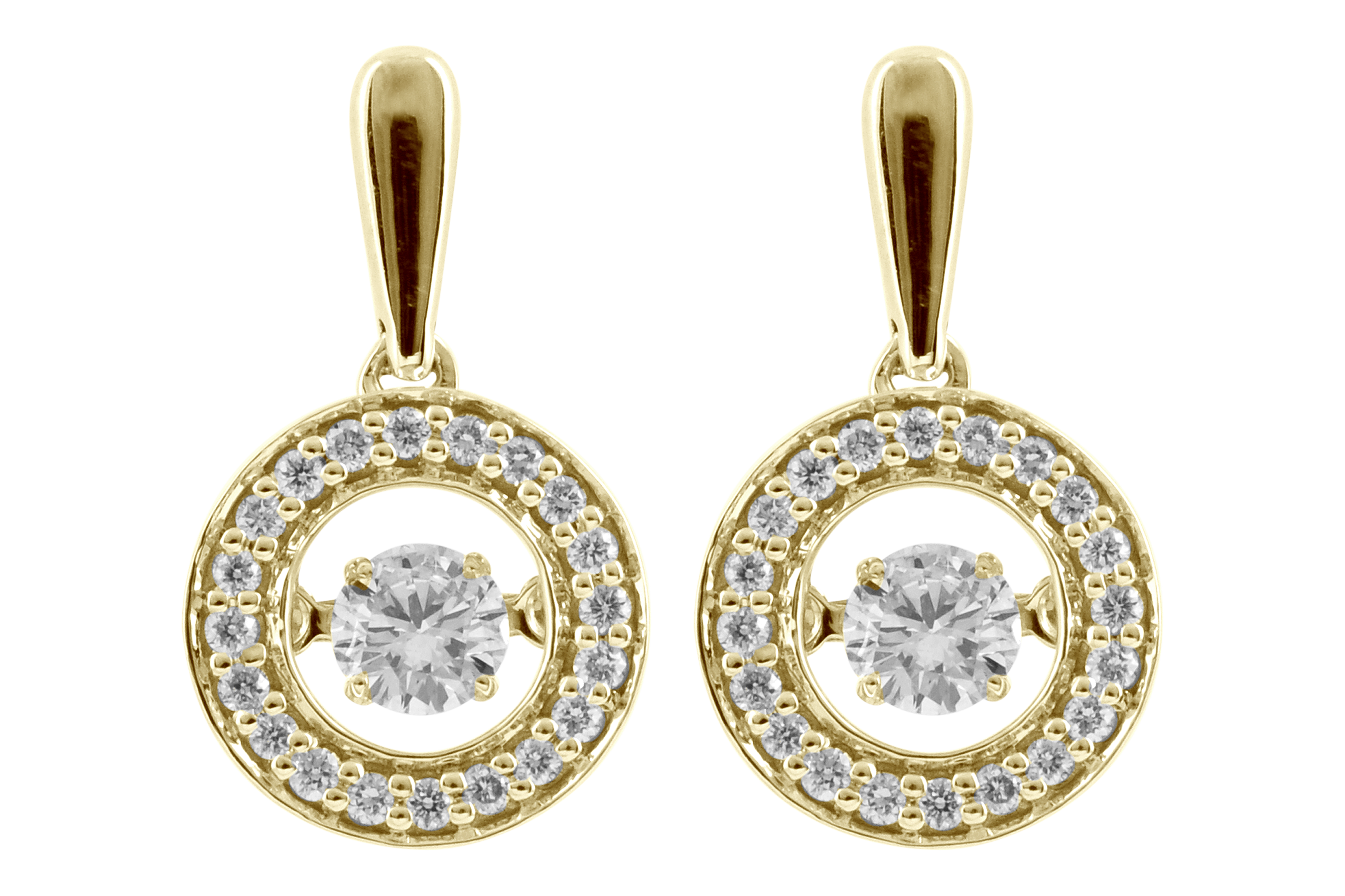 B195-71616: EARRINGS .50 TW