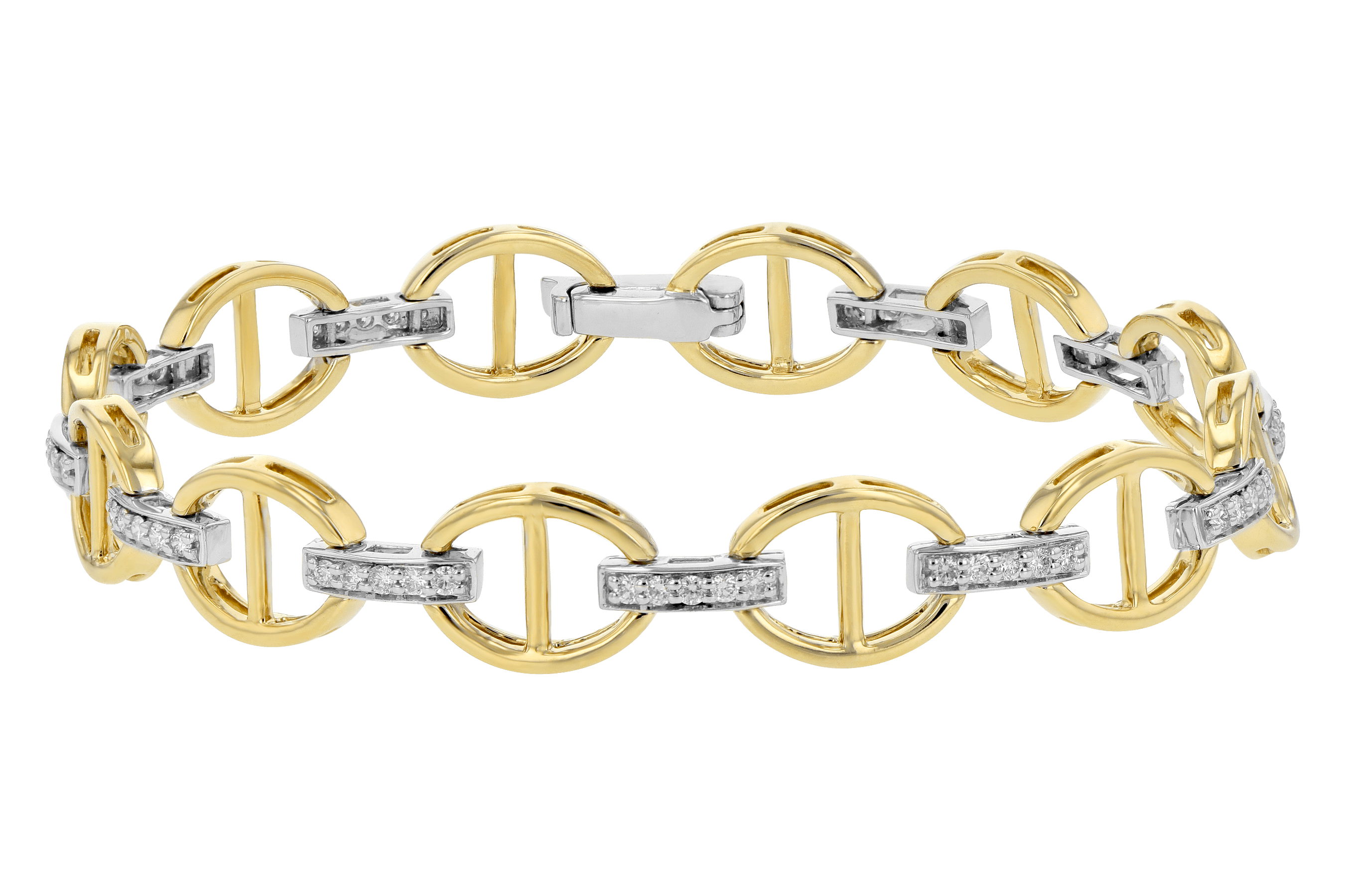 B198-41634: BRACELET .76 TW