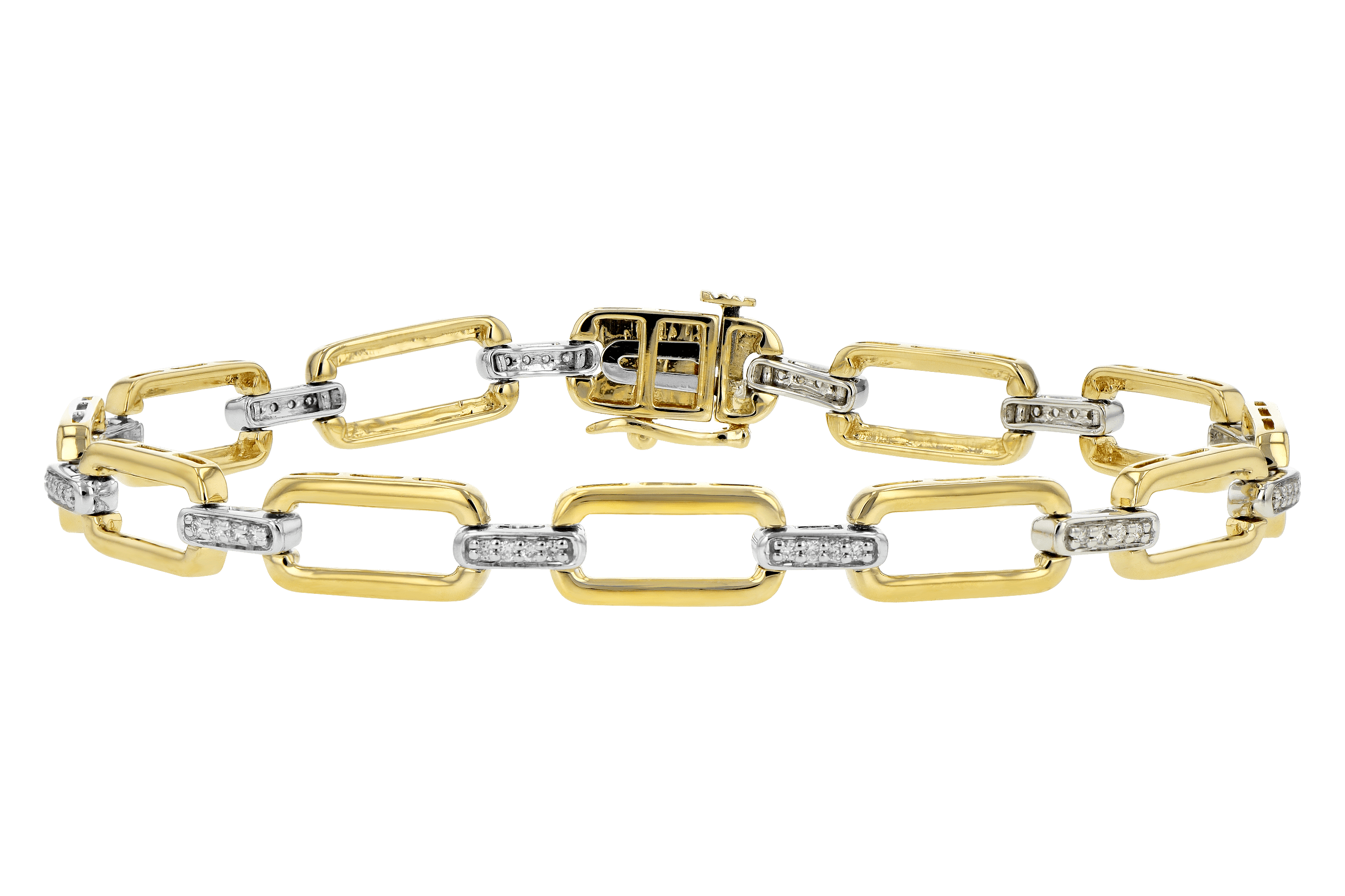 B198-42507: BRACELET .25 TW (7.5")