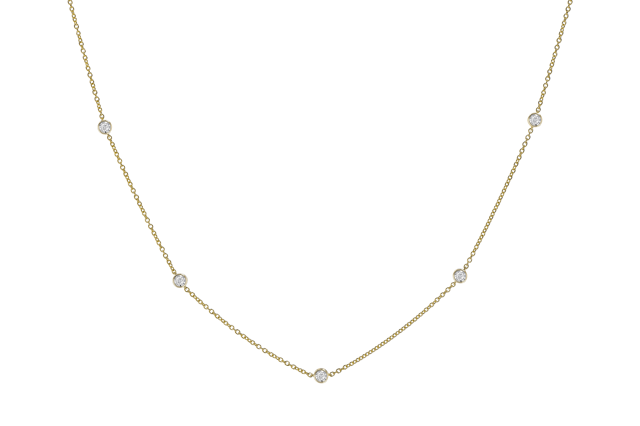 B282-03434: NECK .50 TW 18" 9 STATIONS OF 2 DIA (BOTH SIDES)