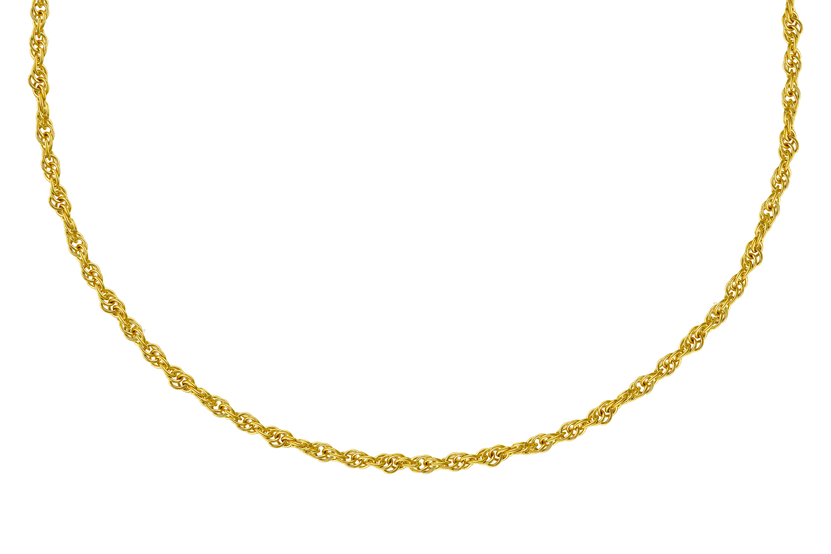 B282-97061: ROPE CHAIN (20IN, 1.5MM, 14KT, LOBSTER CLASP)