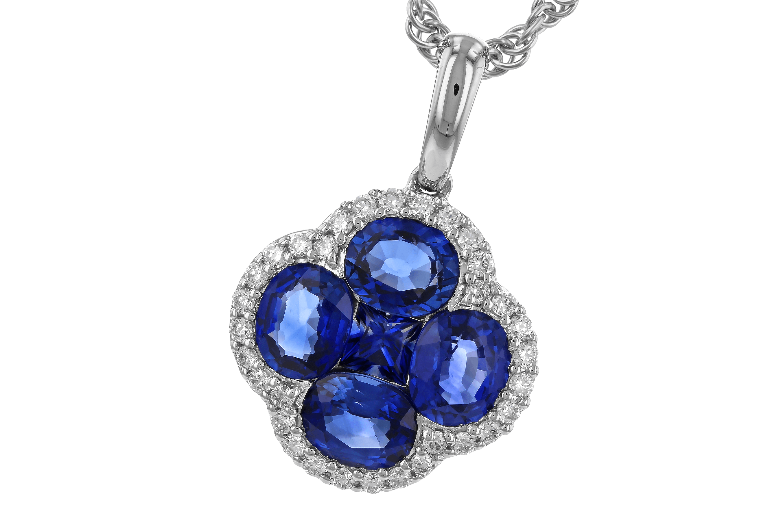 B283-83452: NECKLACE 1.72 SAPPHIRE 1.87 TGW