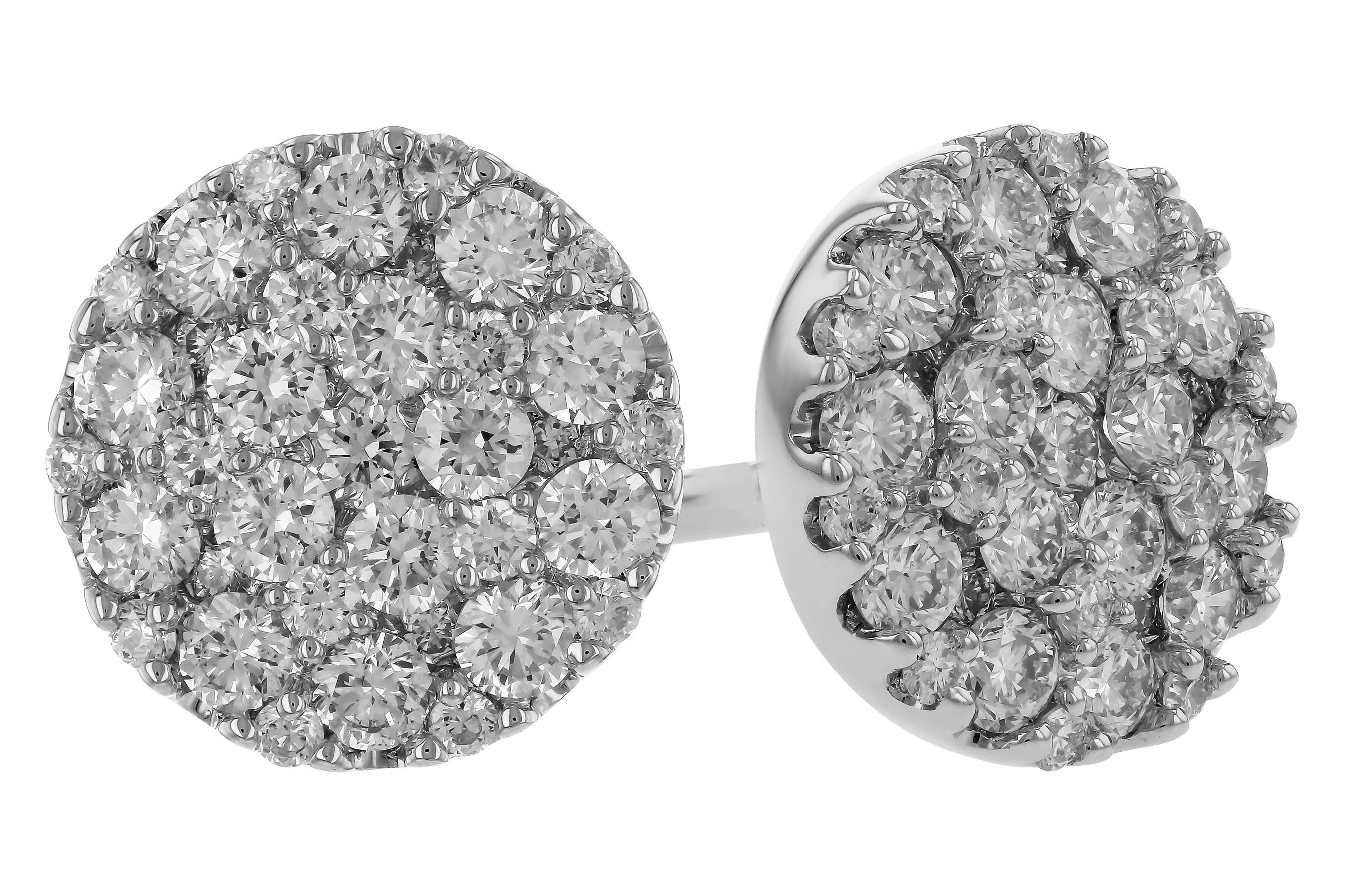 B283-86152: EARRINGS .50 TW