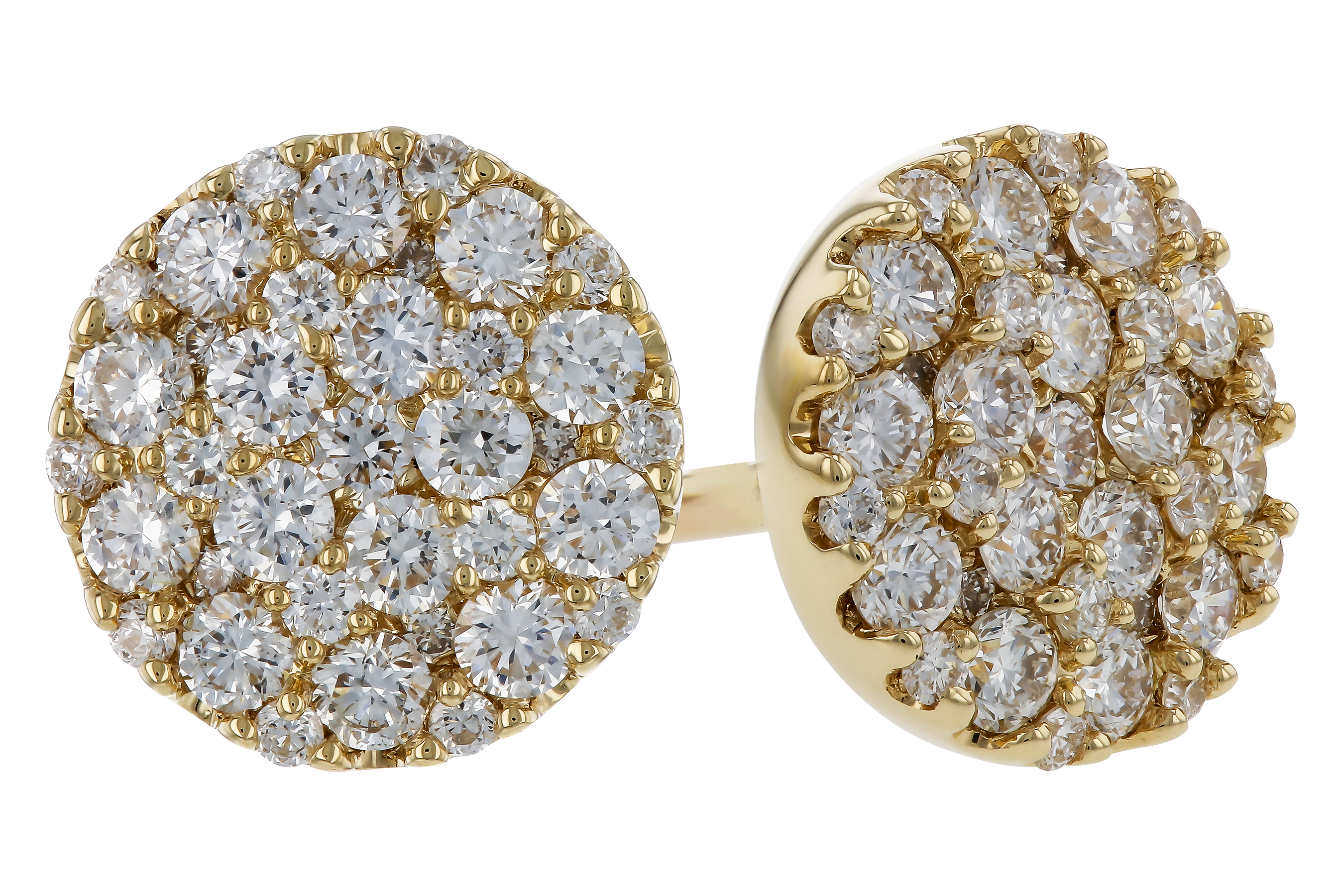B283-86152: EARRINGS .50 TW