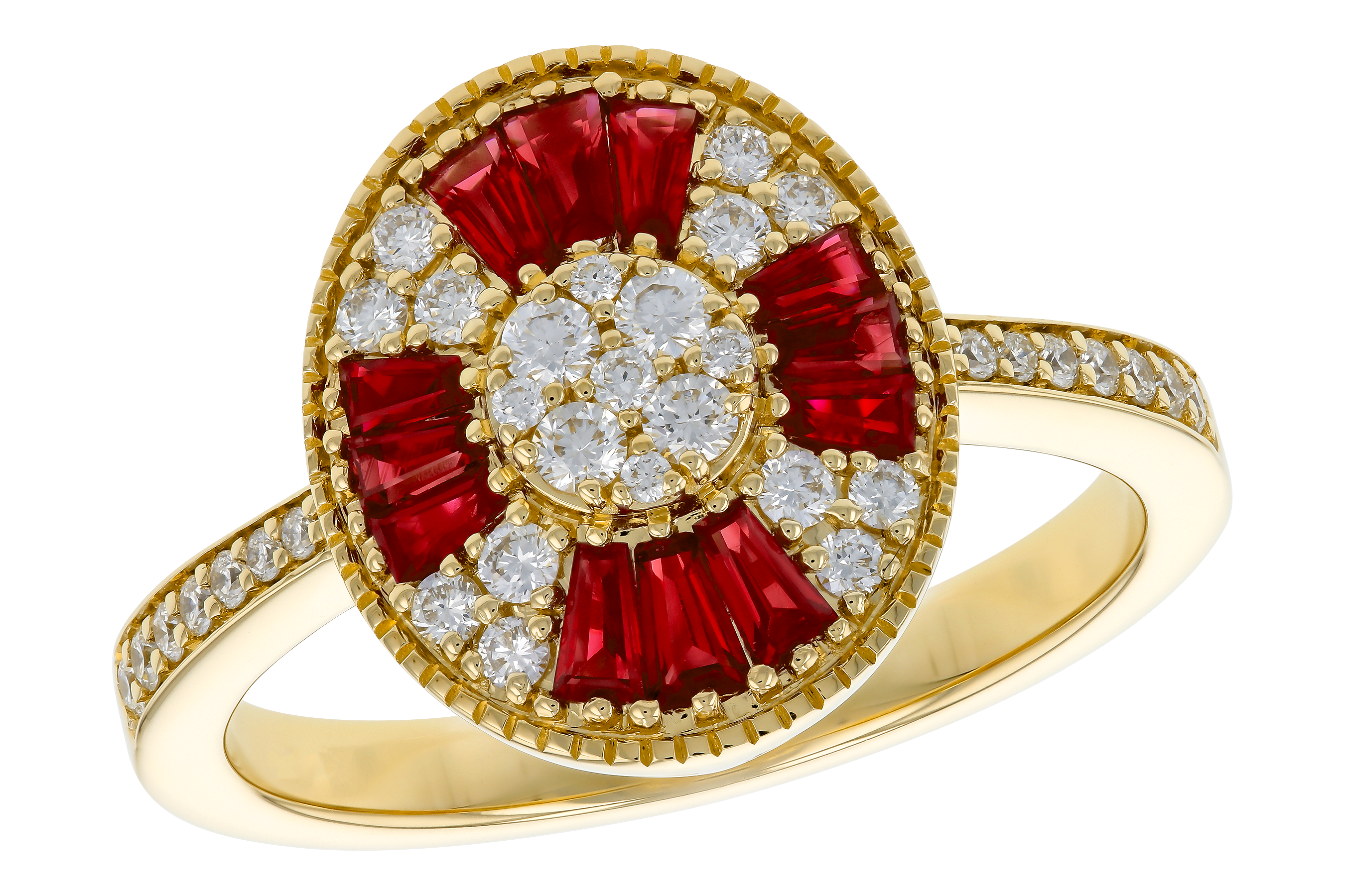 B283-88898: LDS RG .54 TW RUBY .84 TGW