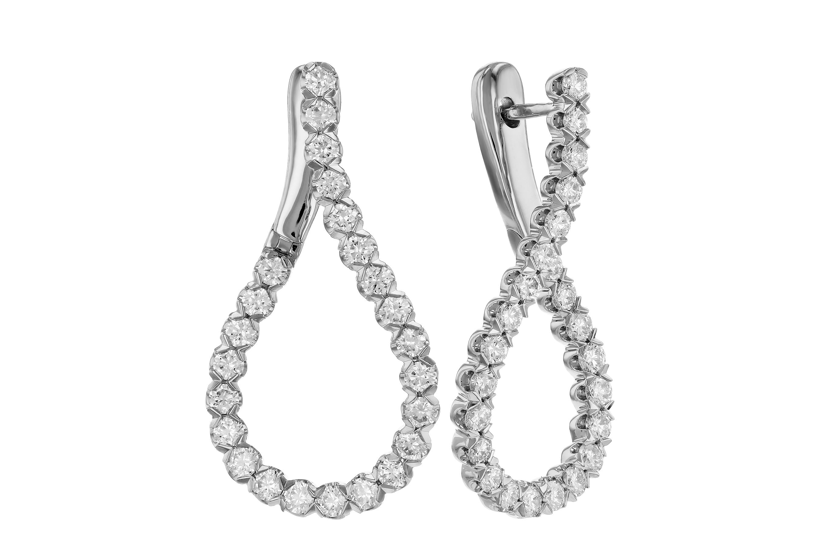 B284-73416: EARRINGS 1.50 TW