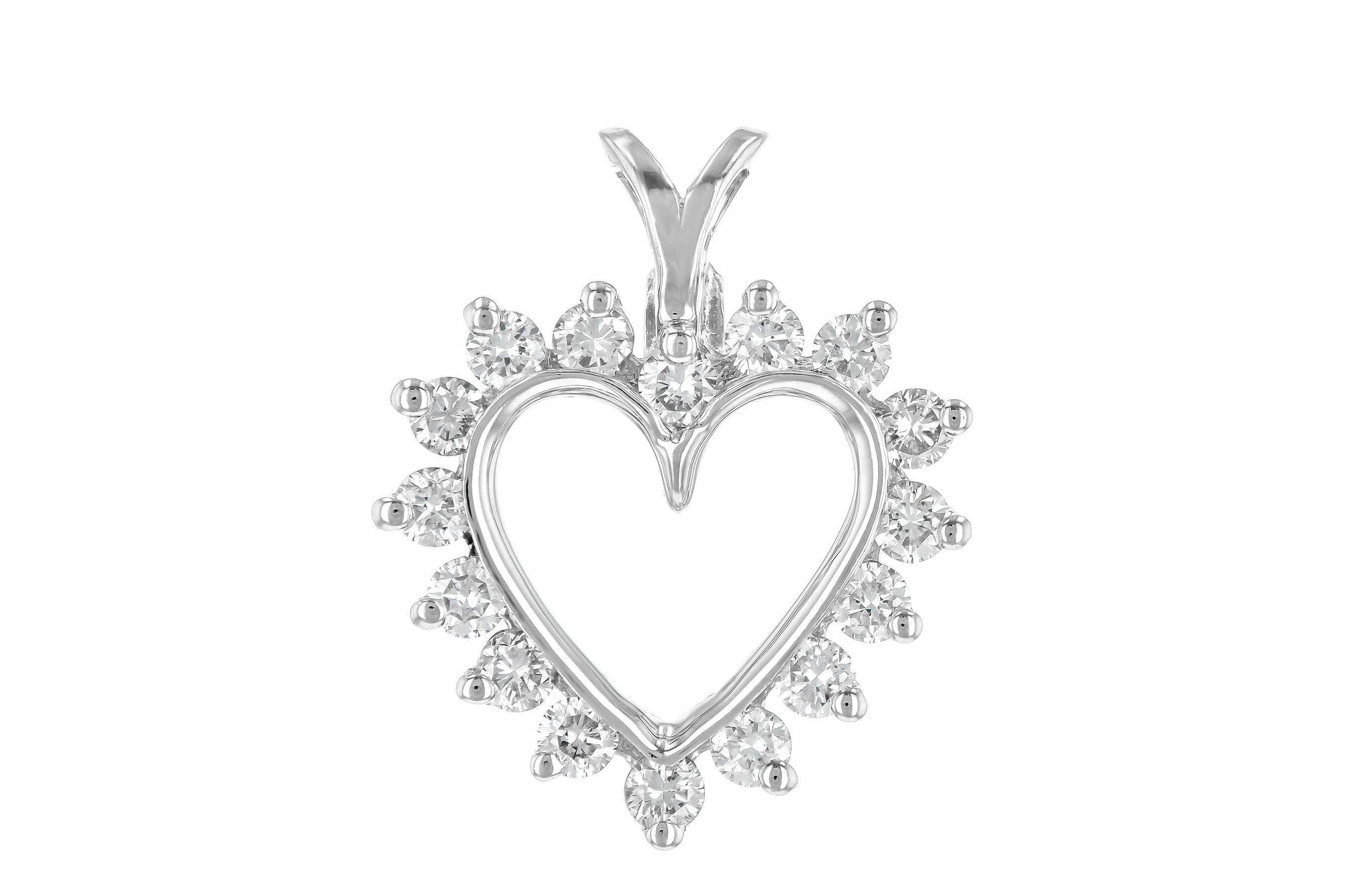 C015-67088: HEART PENDANT .45 TW