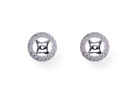C192-97025: EARRING JACKET .32 TW (FOR 1.50-2.00 CT TW STUDS)