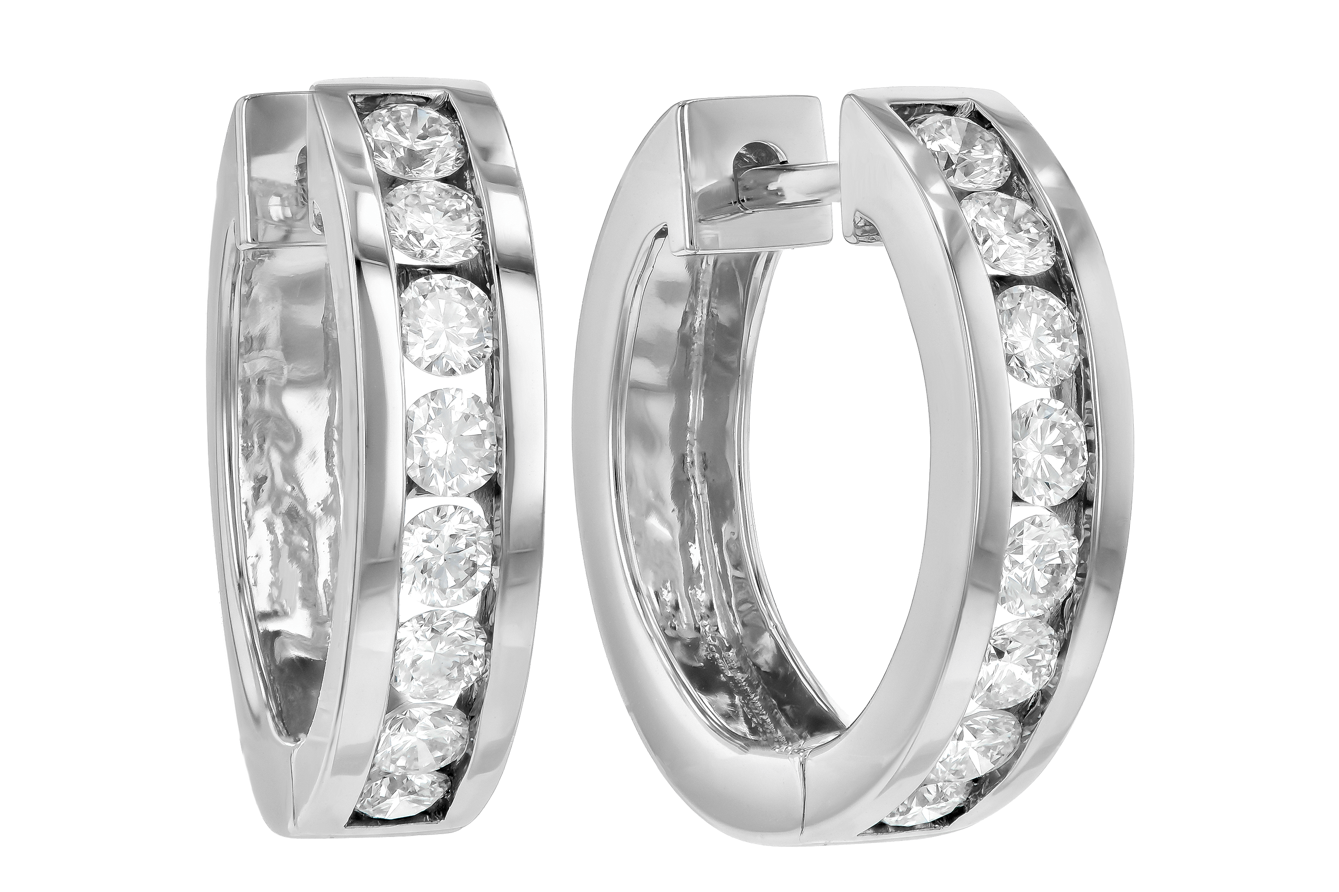 C194-76107: EARRINGS 1 CT TW