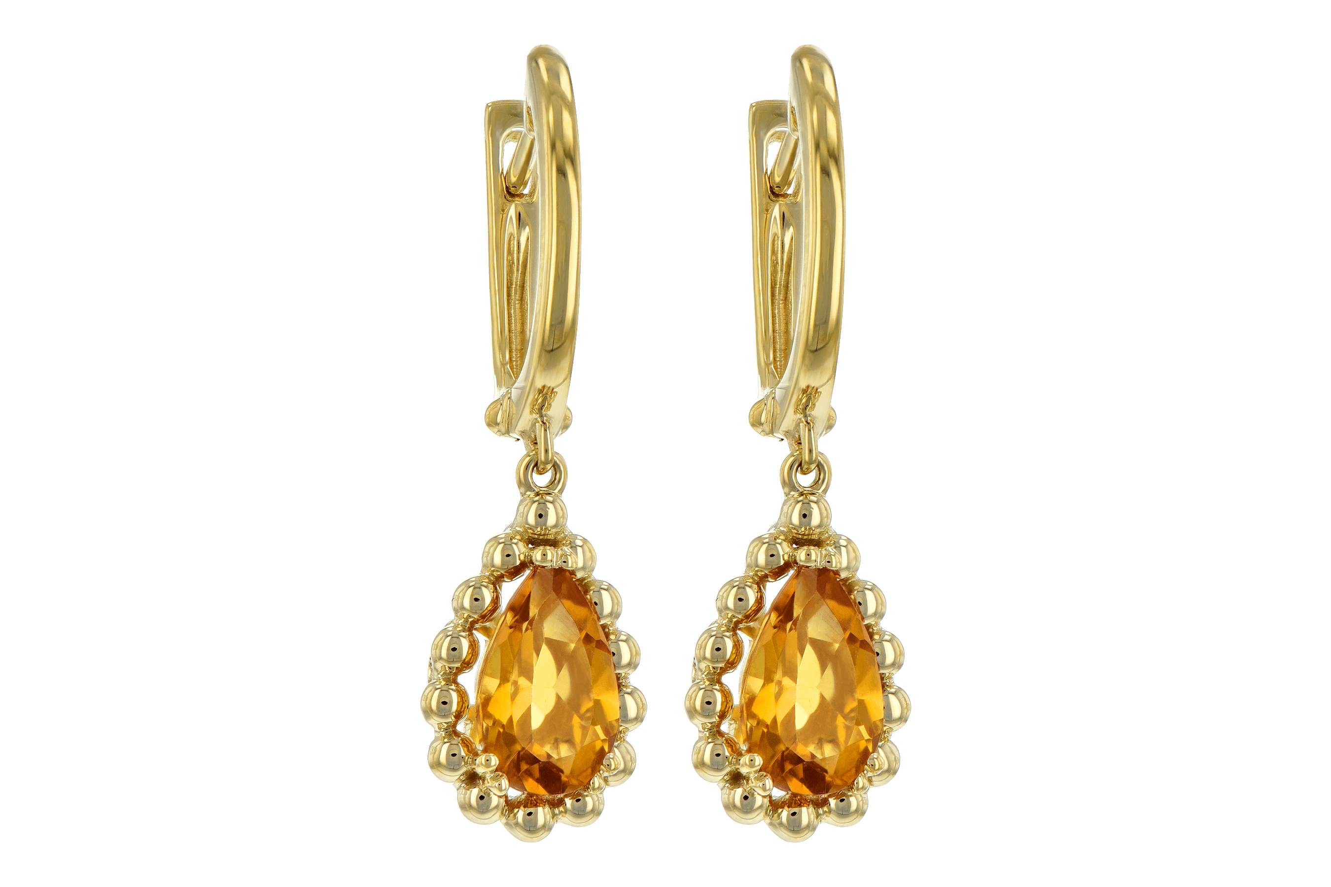 C198-40707: EARR 1.40 CITRINE TW