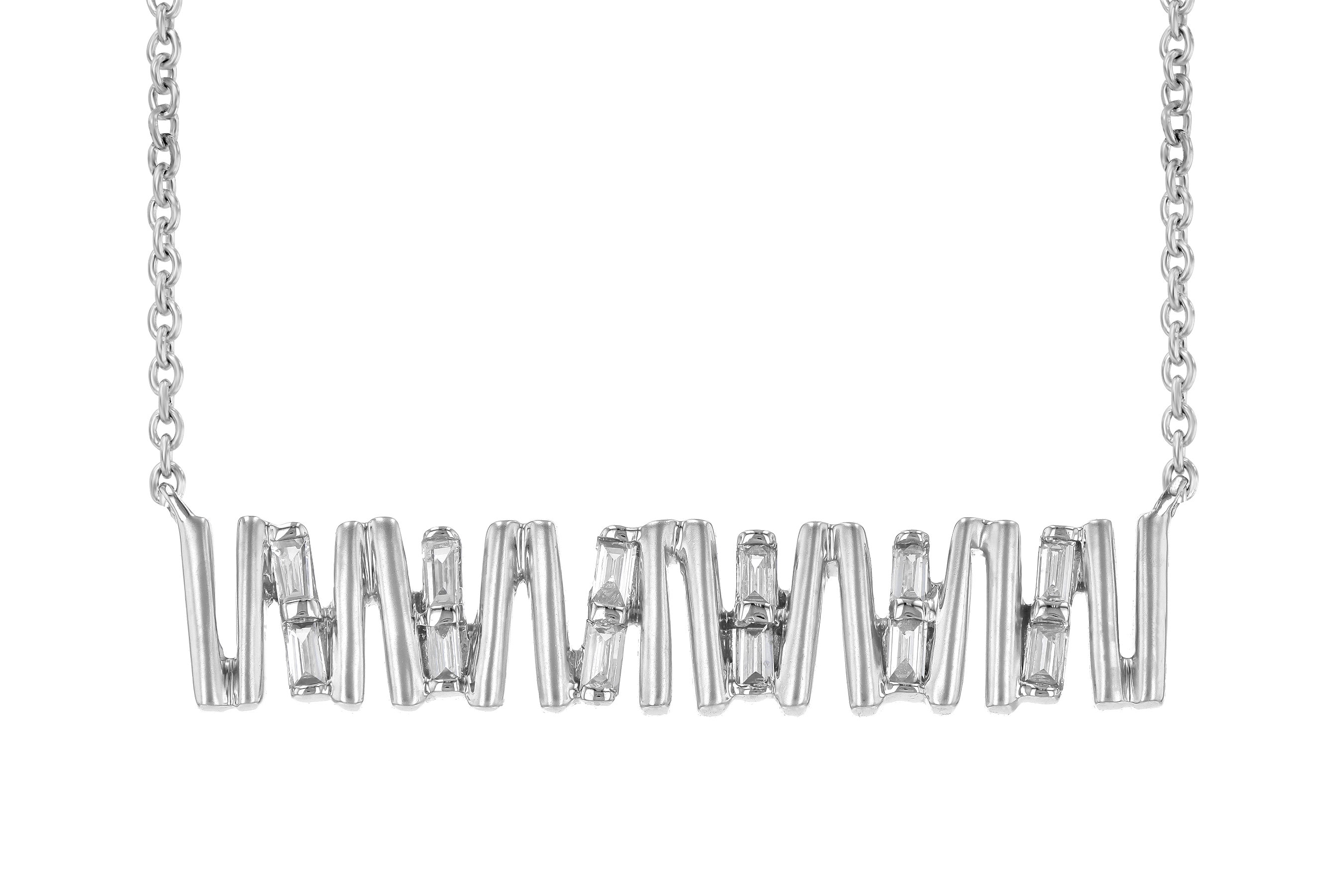 C199-32479: NECK .15 TW BAGUETTE DIAS