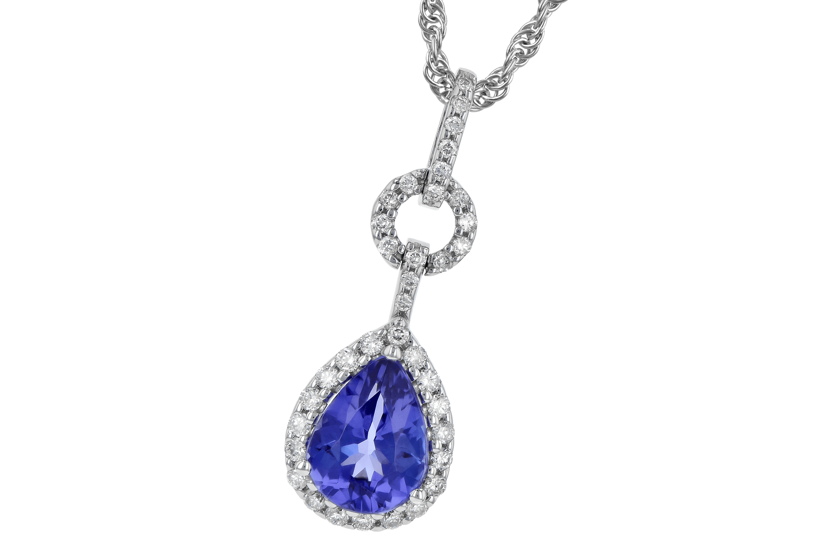 C199-34279: NECK .95 TANZANITE 1.14 TGW