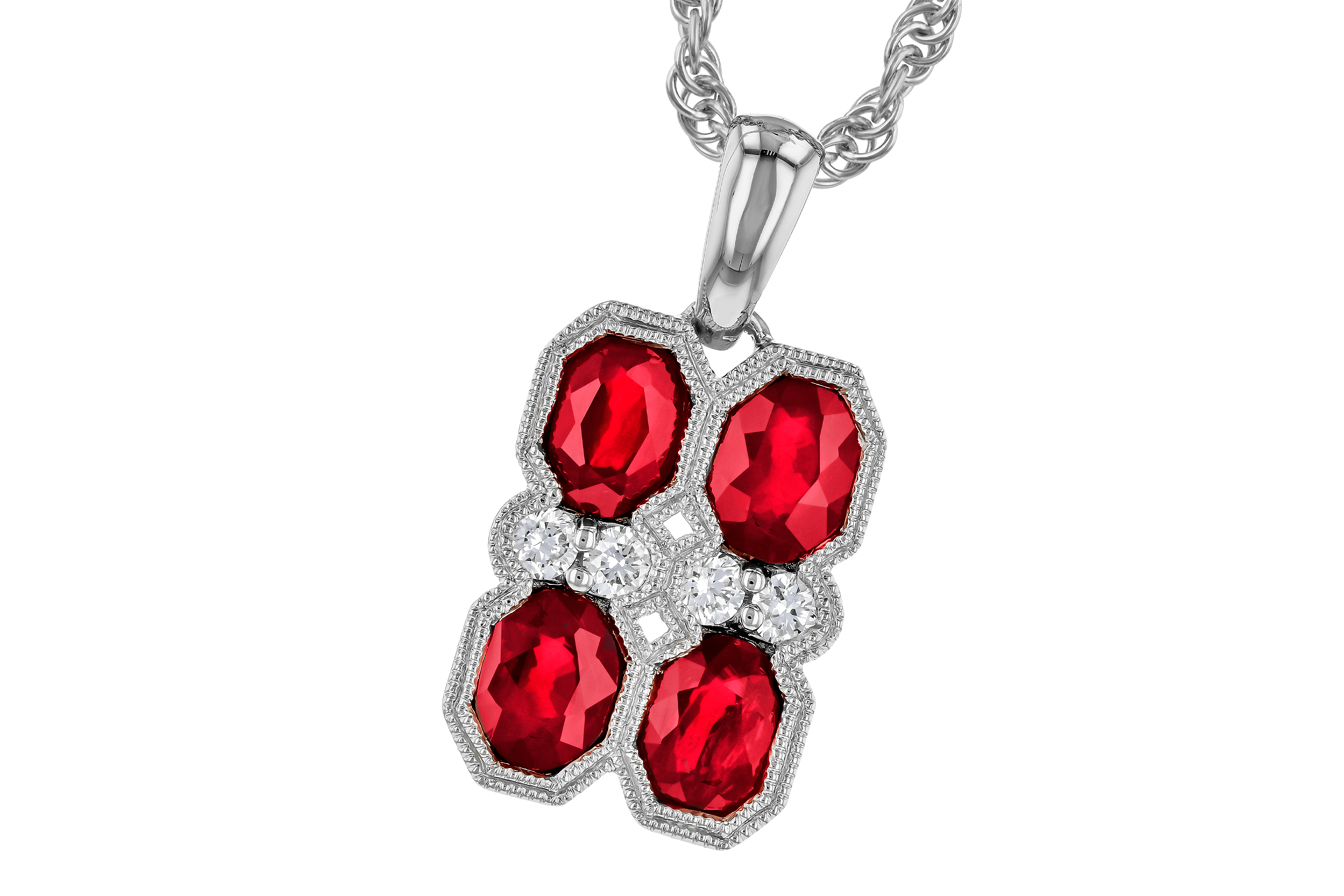 C282-93416: NECK 1.70 RUBY 1.82 TGW