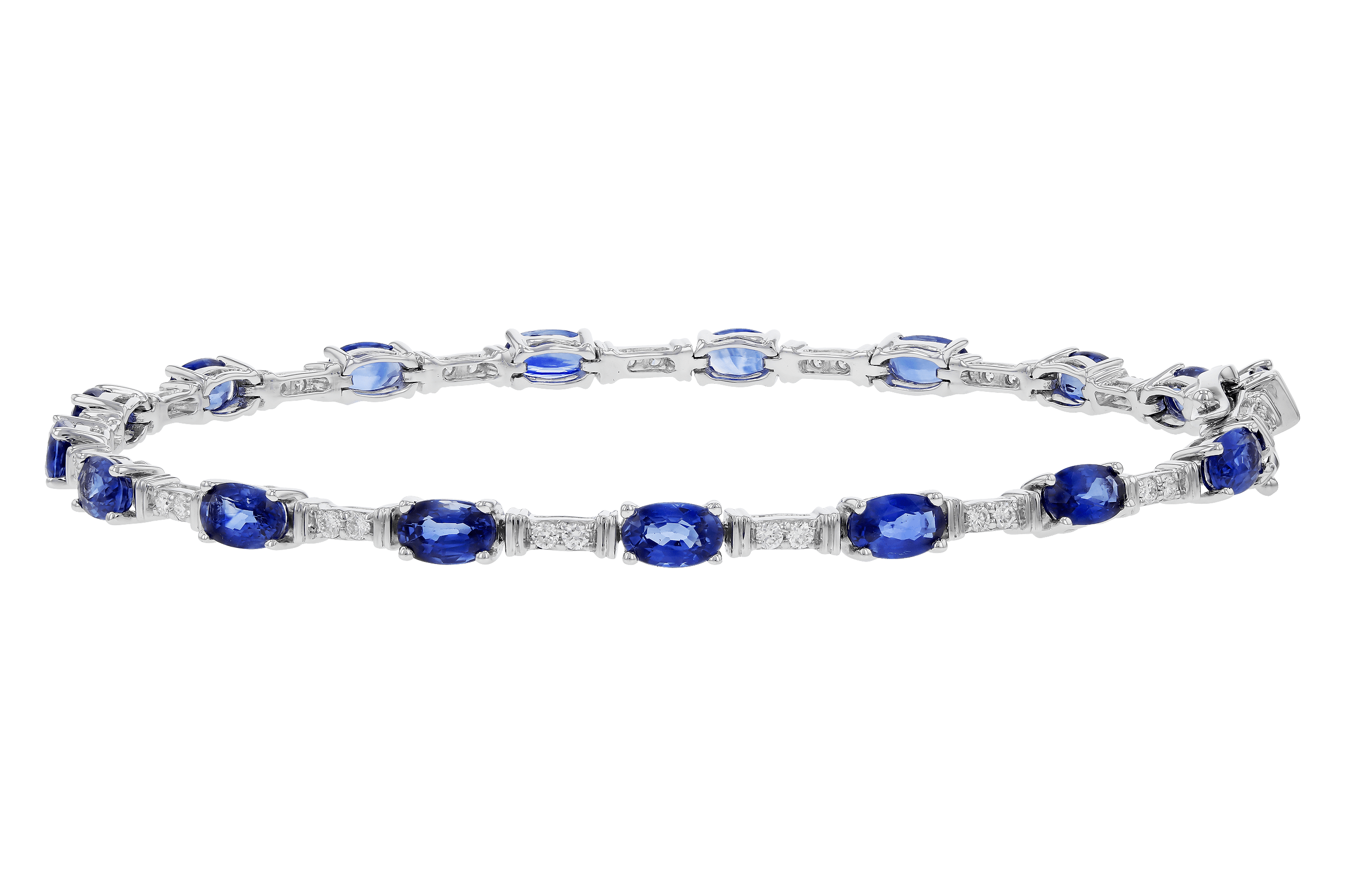 C283-84361: BRACELET 4.92 SAPPHIRE 5.24 TGW (7")