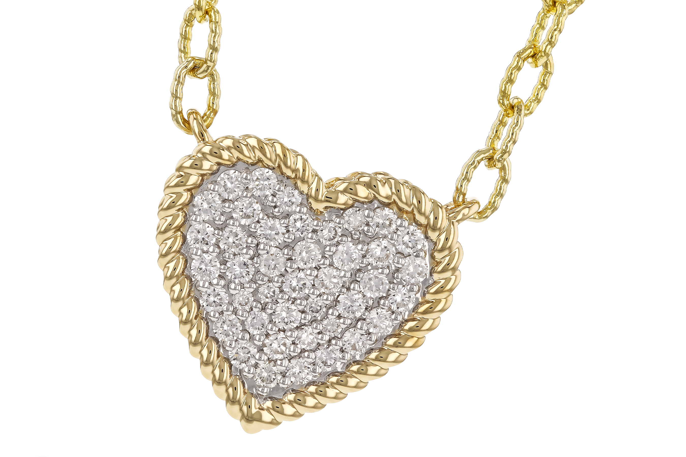 C283-87925: NECKLACE .32 TW (18")