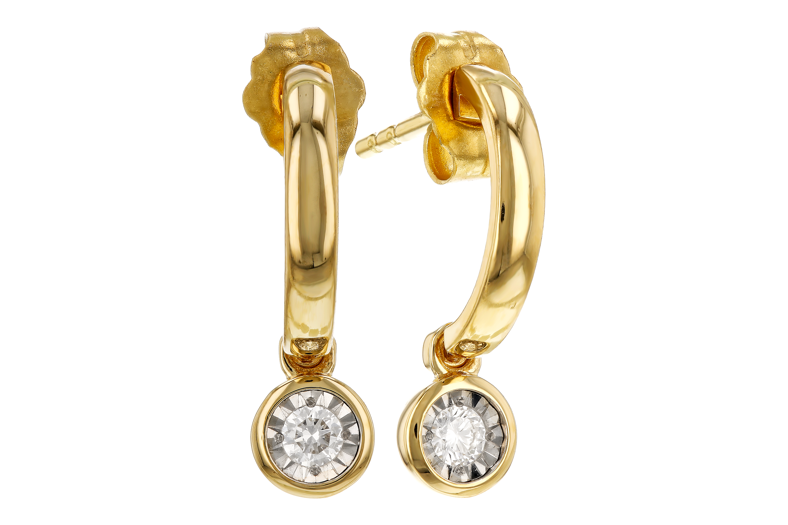 C283-88870: EARRINGS .10 TW