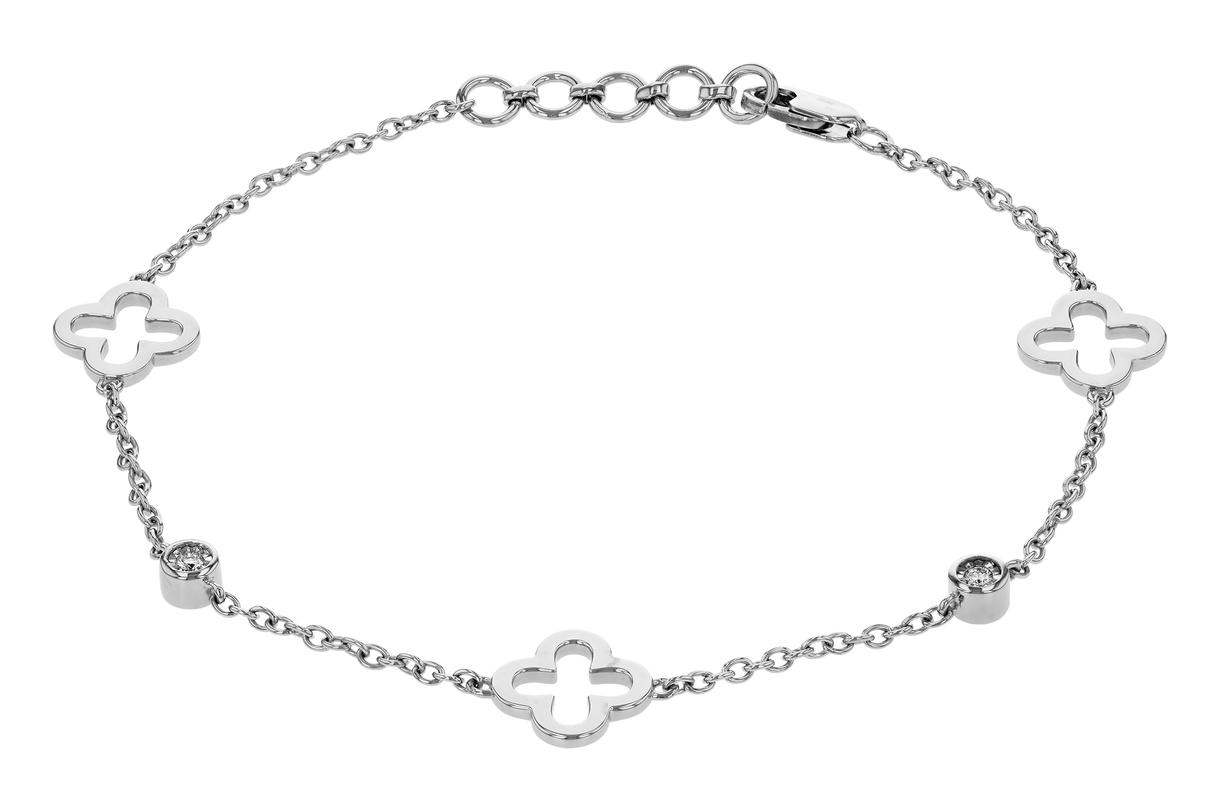 C284-74325: BRACELET .06 TW (7.25")
