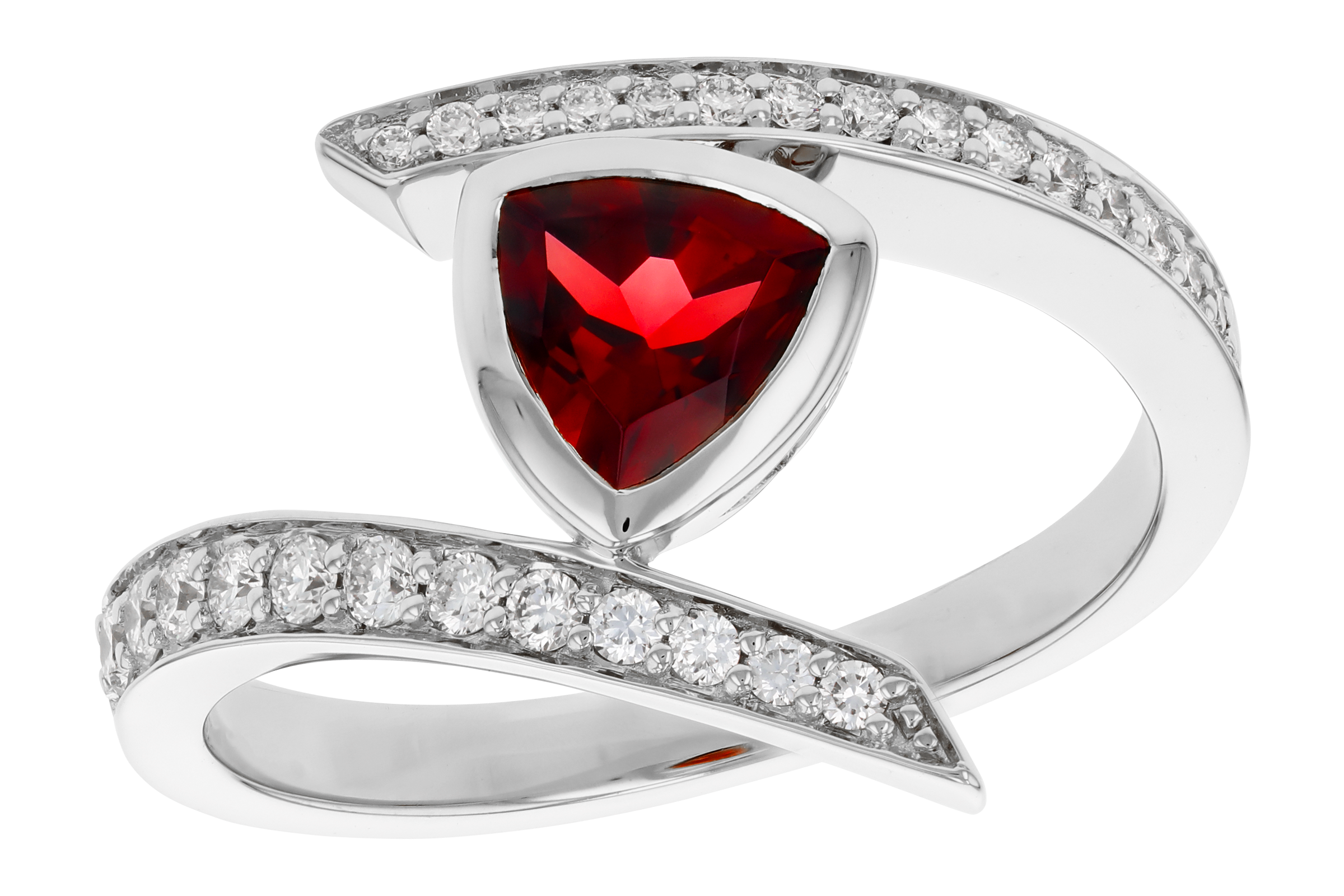 C284-76143: LDS RG .84 GARNET 1.08 TGW (6MM GAR)