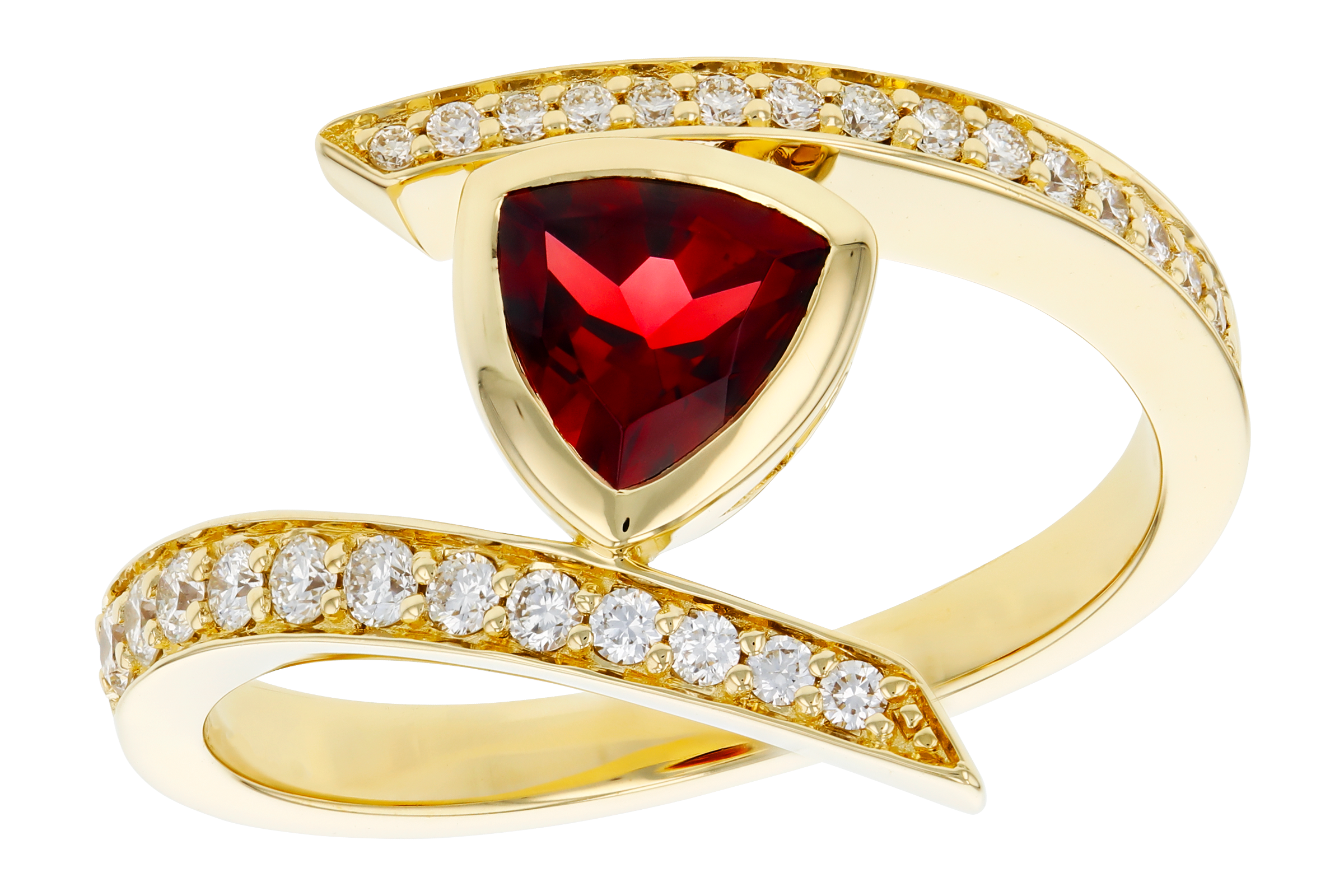 C284-76143: LDS RG .84 GARNET 1.08 TGW (6MM GAR)