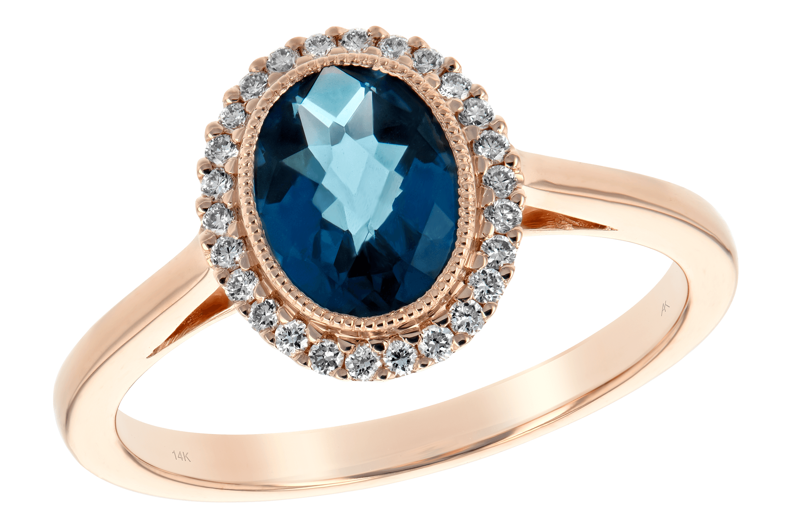 D198-37934: LDS RG 1.27 LONDON BLUE TOPAZ 1.42 TGW