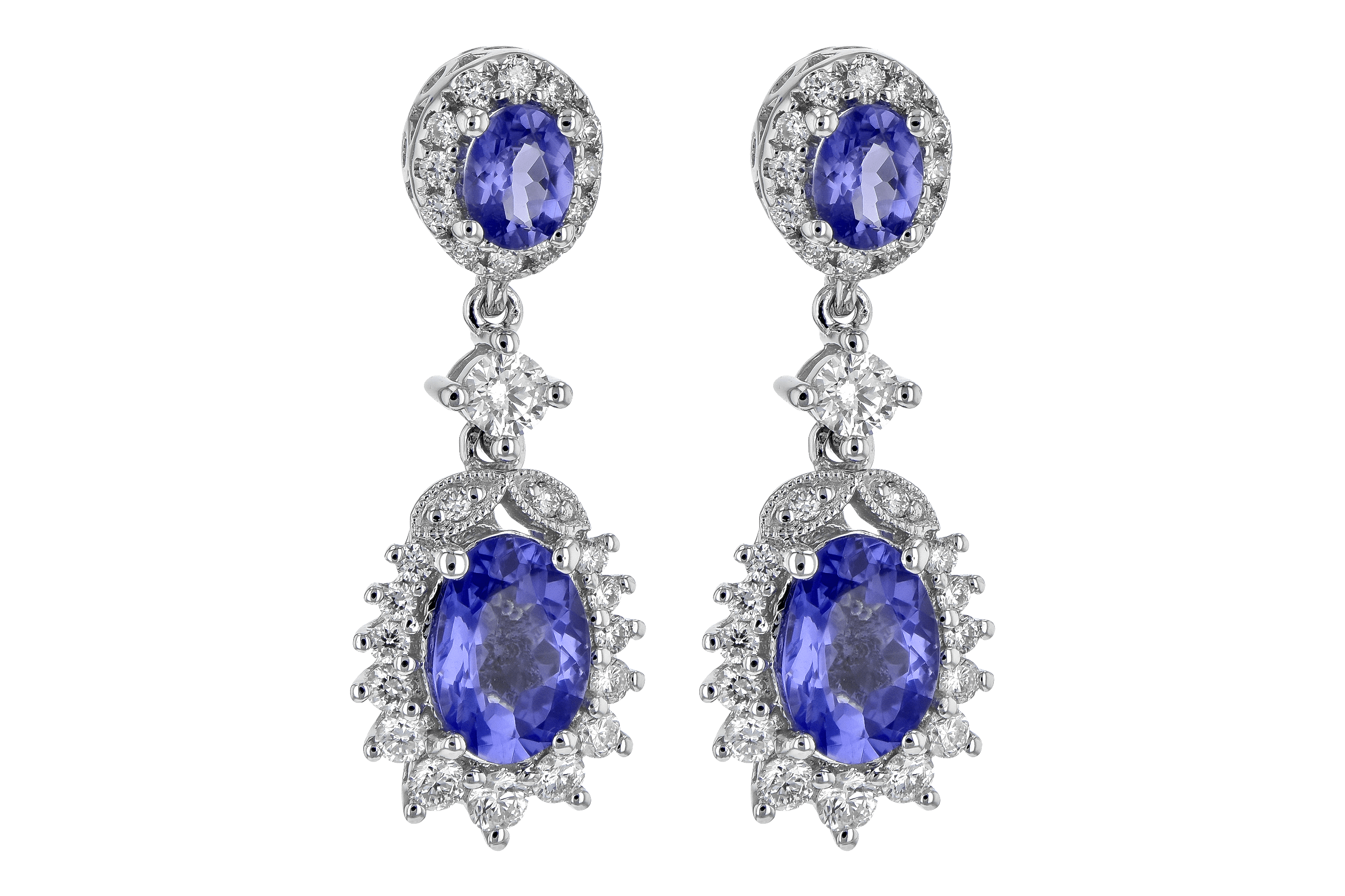 D199-33452: EARR 1.80 TW TANZANITE 2.33 TGW