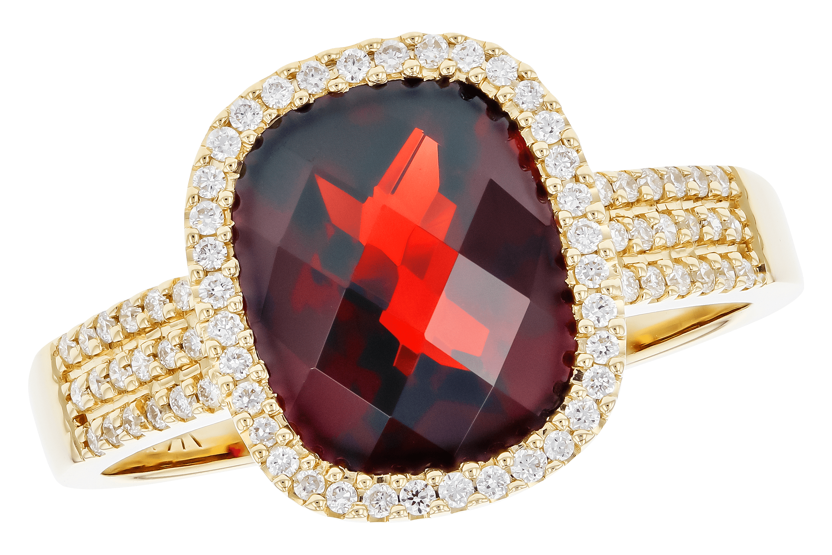 D282-93425: LDS RG 3.25 GARNET 3.43 TGW