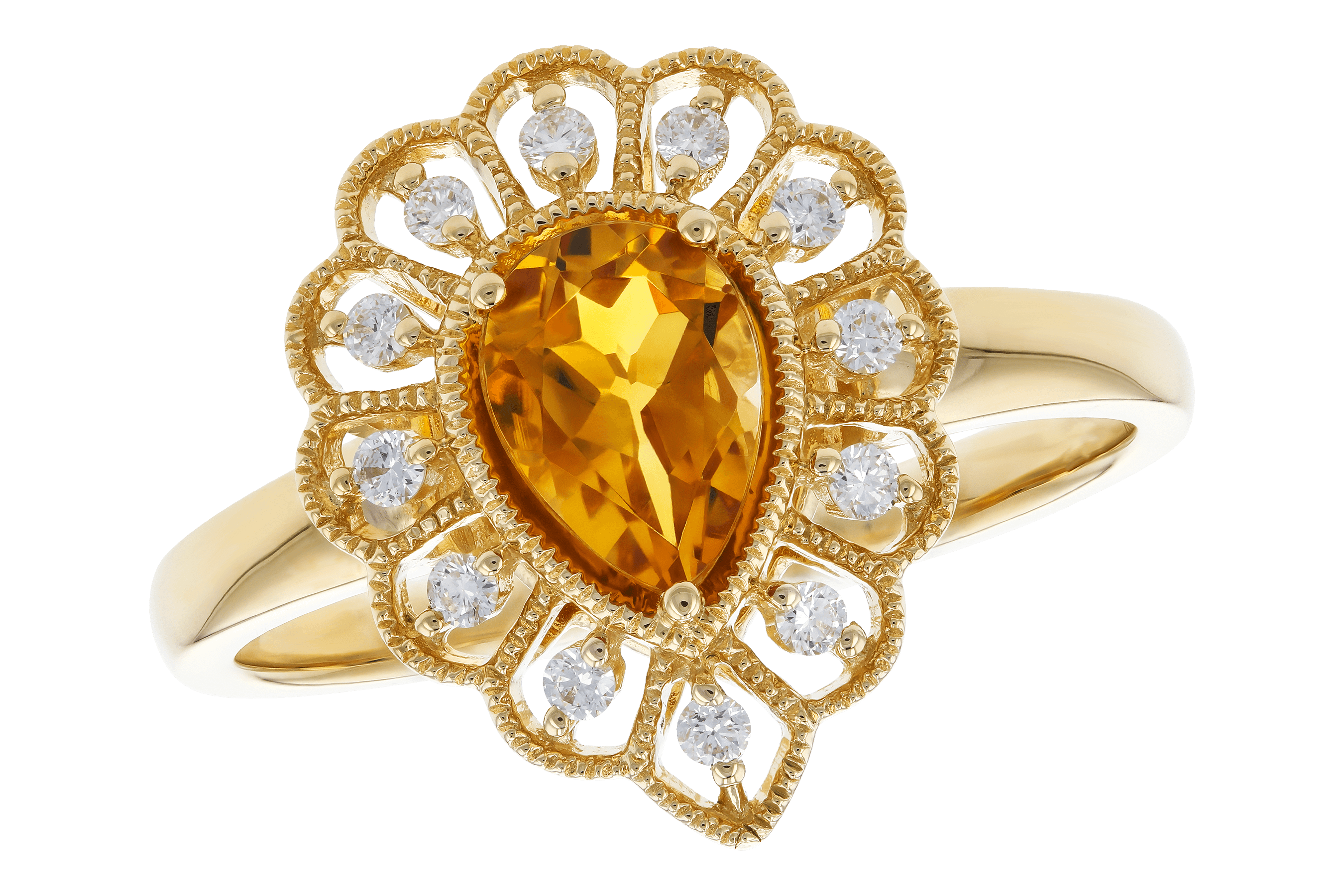 D282-94352: LDS RG .62 CITRINE .75 TGW