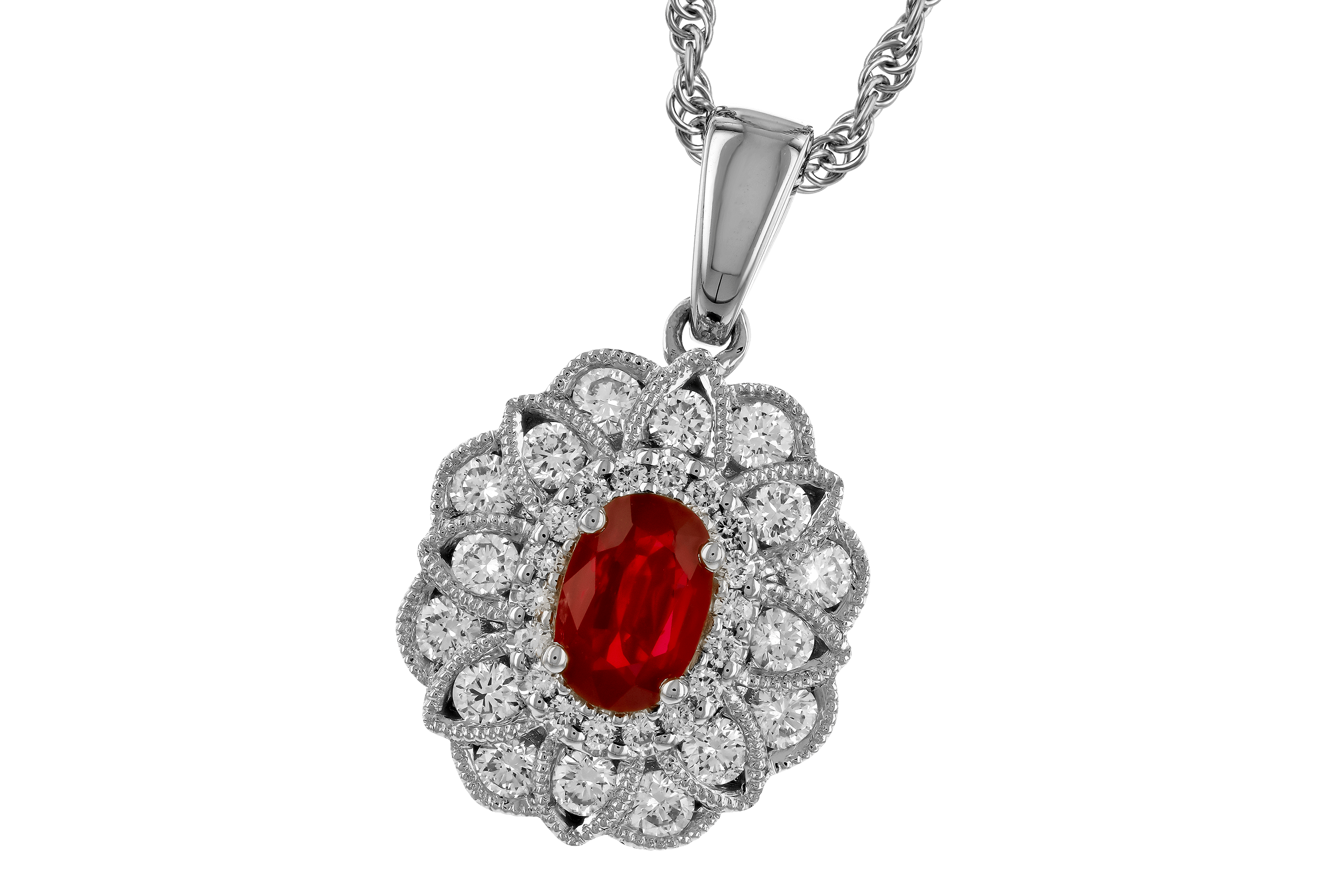 D282-98852: NECK .55 RUBY TW 1.07 TGW (6x4MM RUBY)