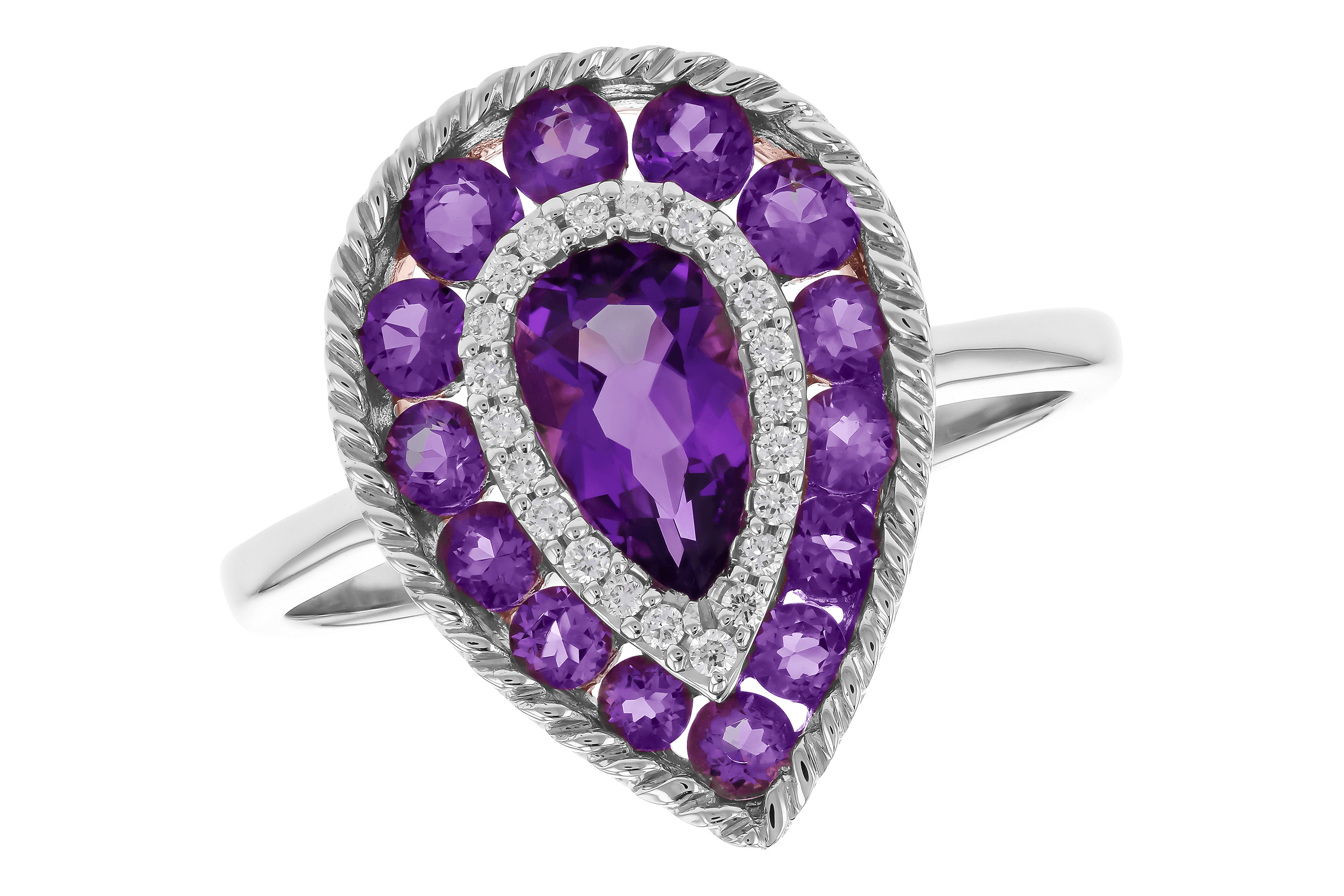 D282-98888: LDS RG 1.14 TW AMETHYST 1.22 TGW