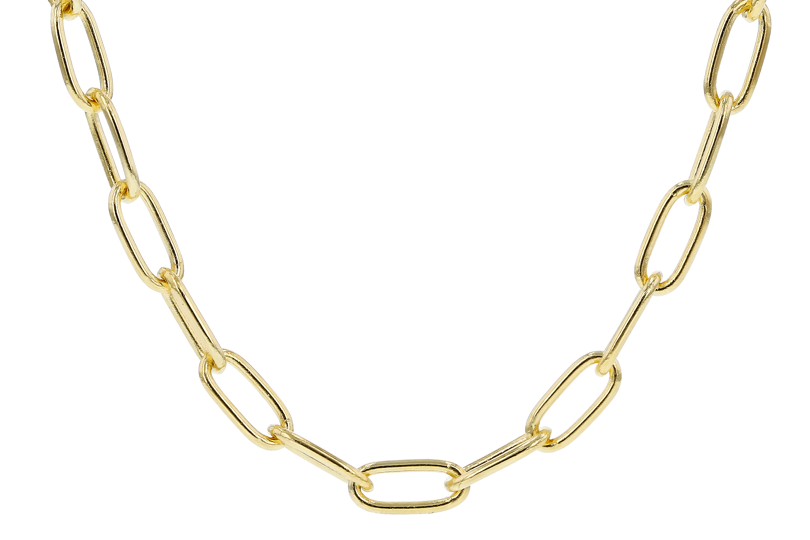 D283-82461: PAPERCLIP SM (16IN, 2.40MM, 14KT, LOBSTER CLASP)